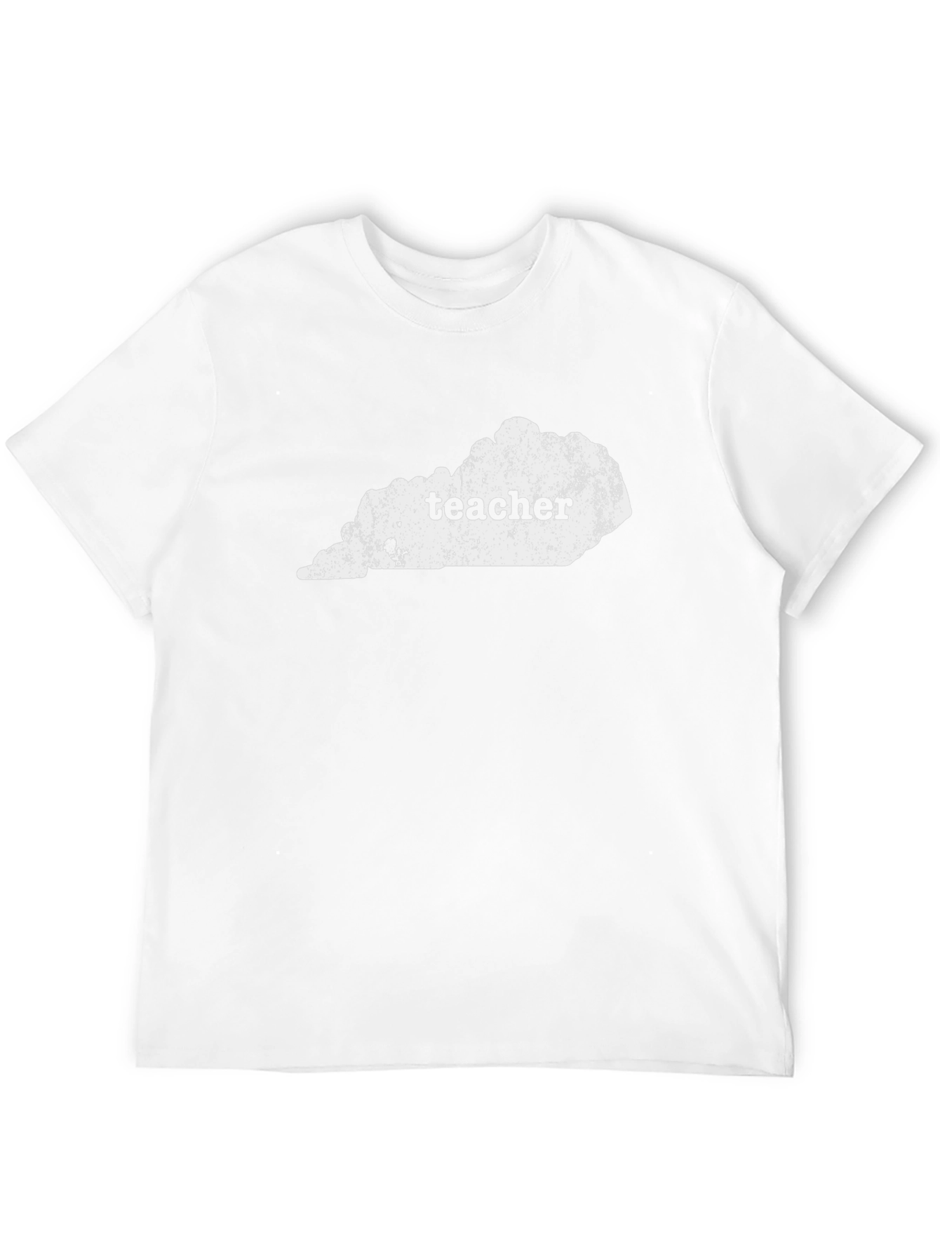 Black Kentucky Teacher Graphic T-Shirt - Unisex Black Tee view 12