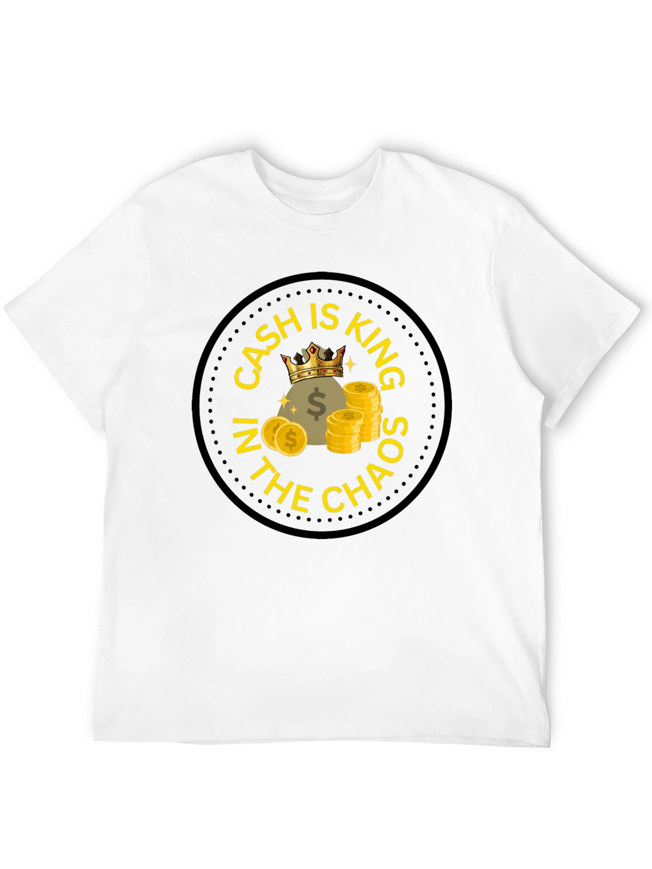 Black Cash is King T-Shirt view 12