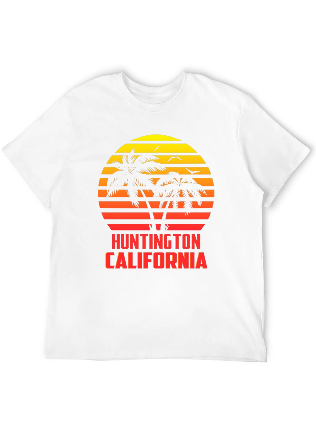 Black Huntington California Sunset Tee view 12