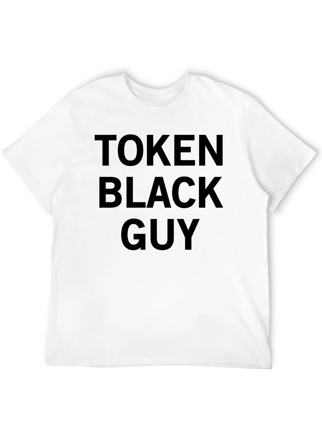 Black Token Black Guy Graphic Tee view 12