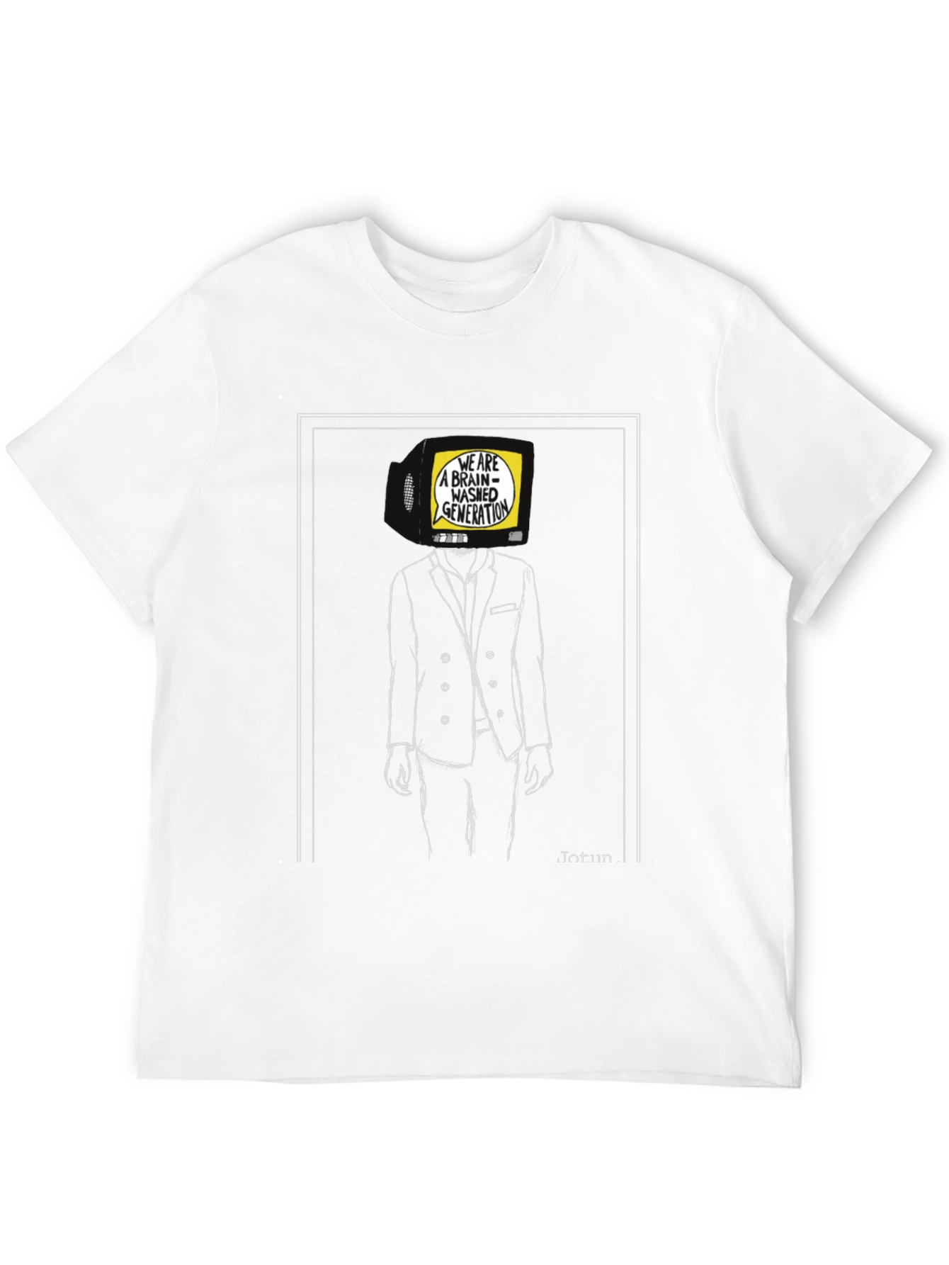 Black Brainwashed Generation Graphic T-Shirt view 12