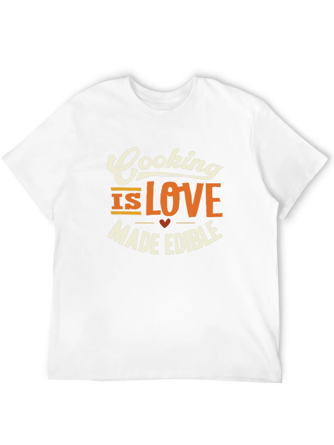 Black Cooking is Love Made Edible Graphic T-Shirt view 12