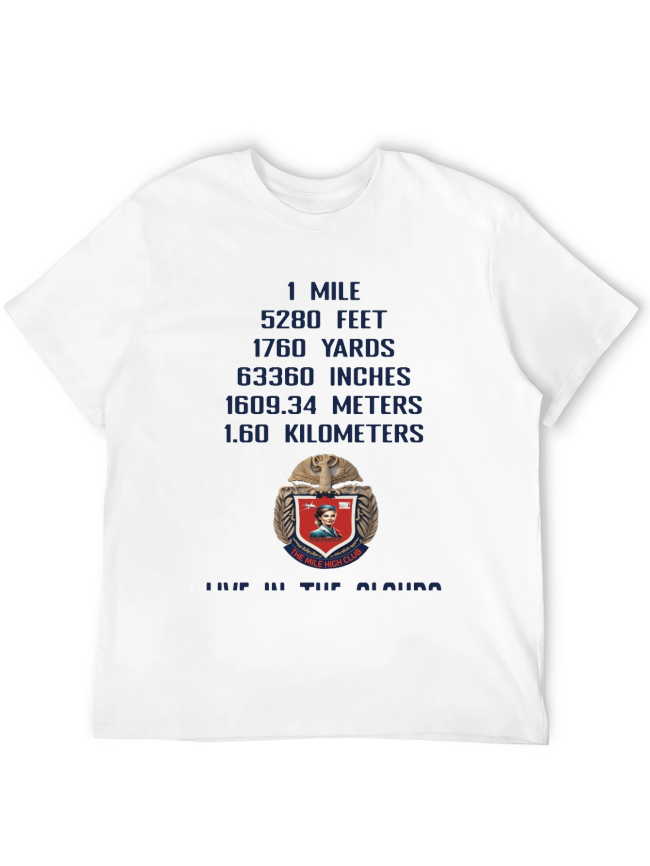 Black Mile High Club Graphic T-Shirt view 12