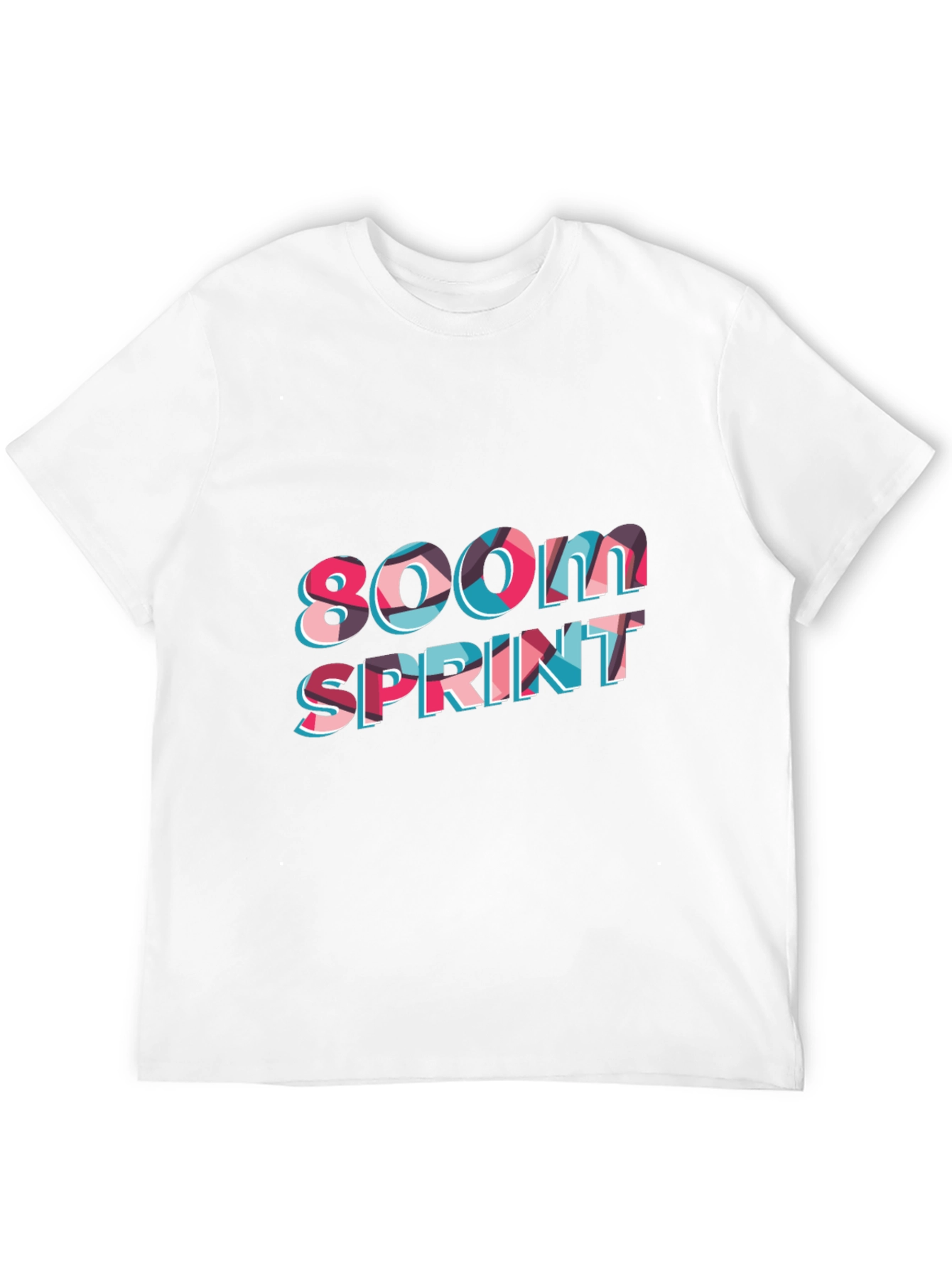 Black 800M Sprint Black T-Shirt view 12