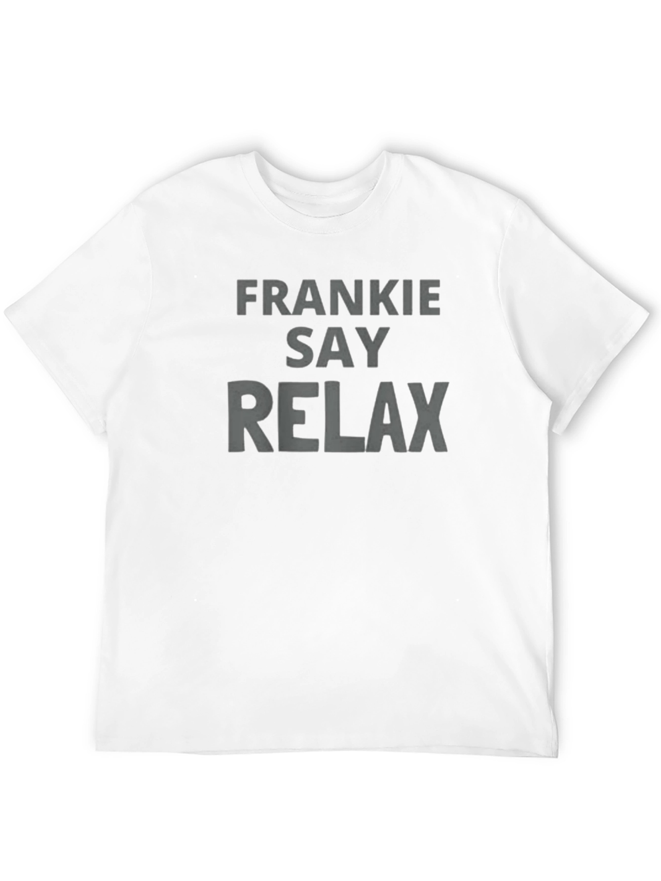 Black Frankie Say Relax Graphic Tee - Retro Style view 12