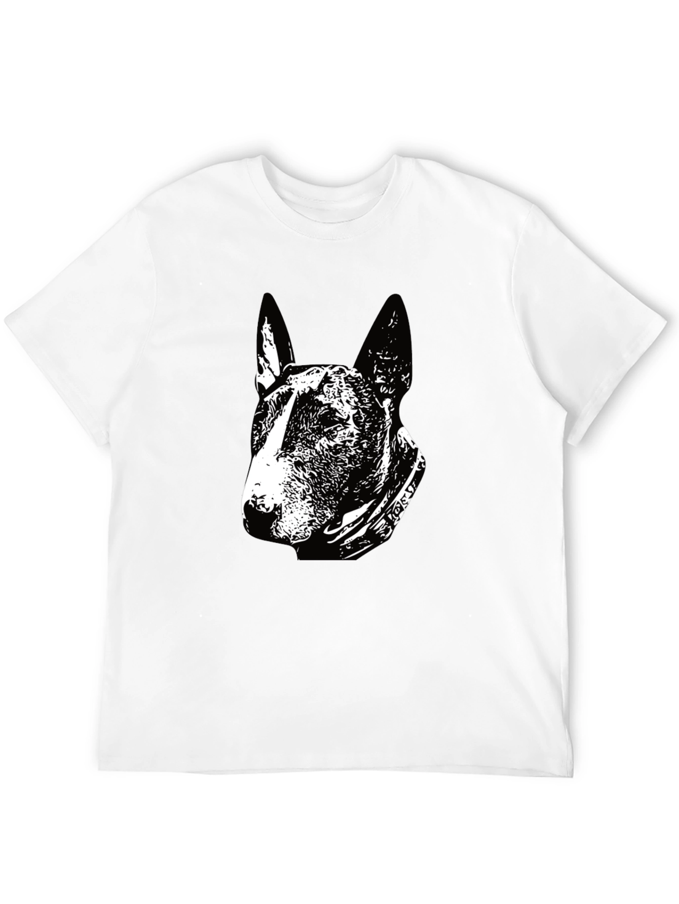 Black Dog Lover's Black Graphic T-Shirt view 12