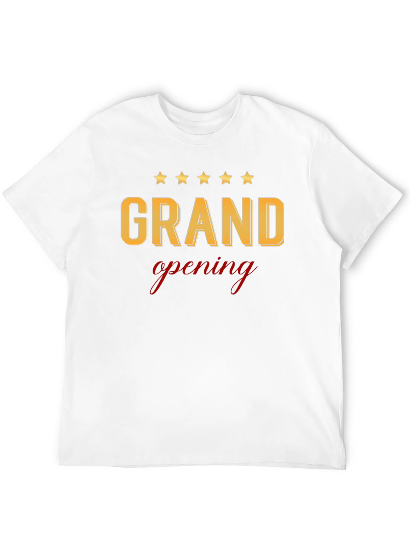 Black Grand Opening Celebration T-Shirt view 12