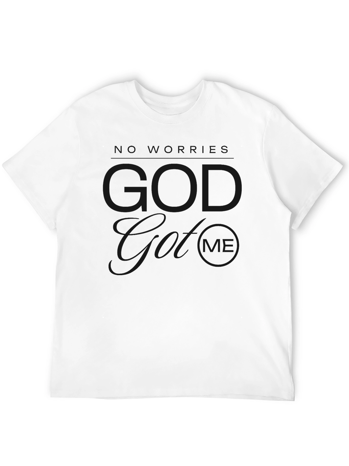 Black Modern Graphic Print Black T-Shirt view 12