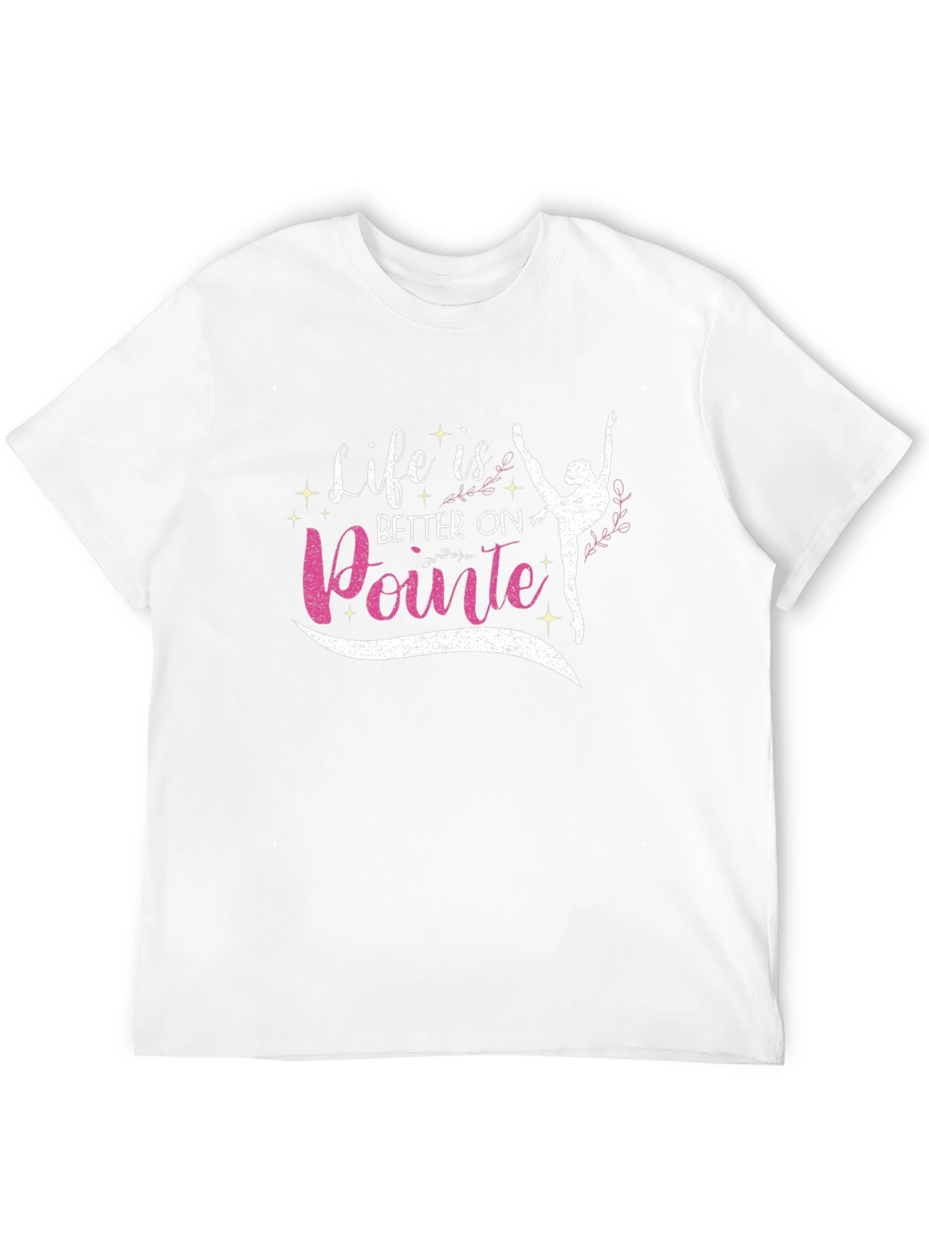 Black Ballet Pointe T-Shirt - Life is Better view 12