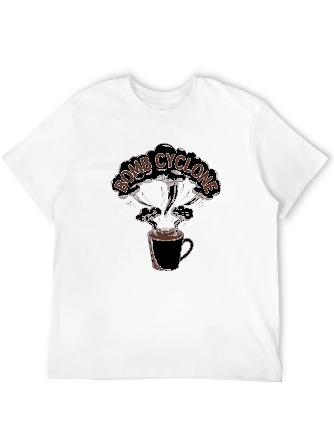 Black Bomb Cyclone Coffee T-Shirt view 12