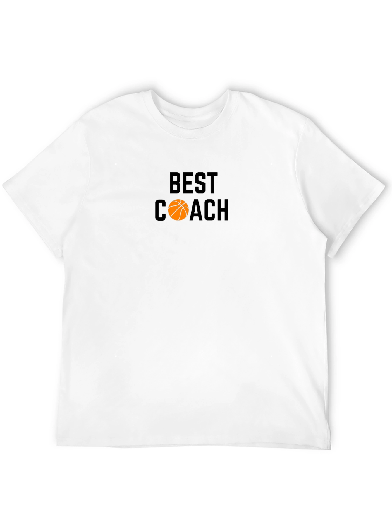 Black Best Coach Basketball Graphic Tee view 12