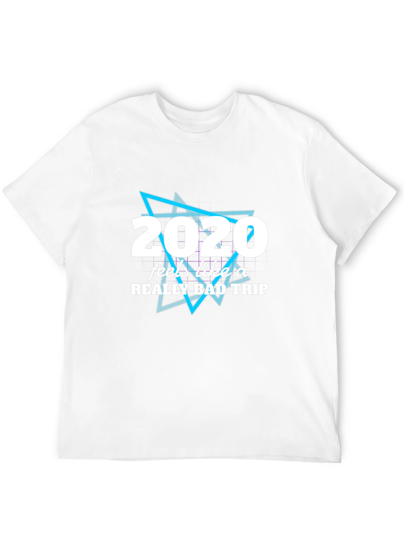 Black 2020 Bad Trip Graphic Tee - Men's Black T-Shirt view 12