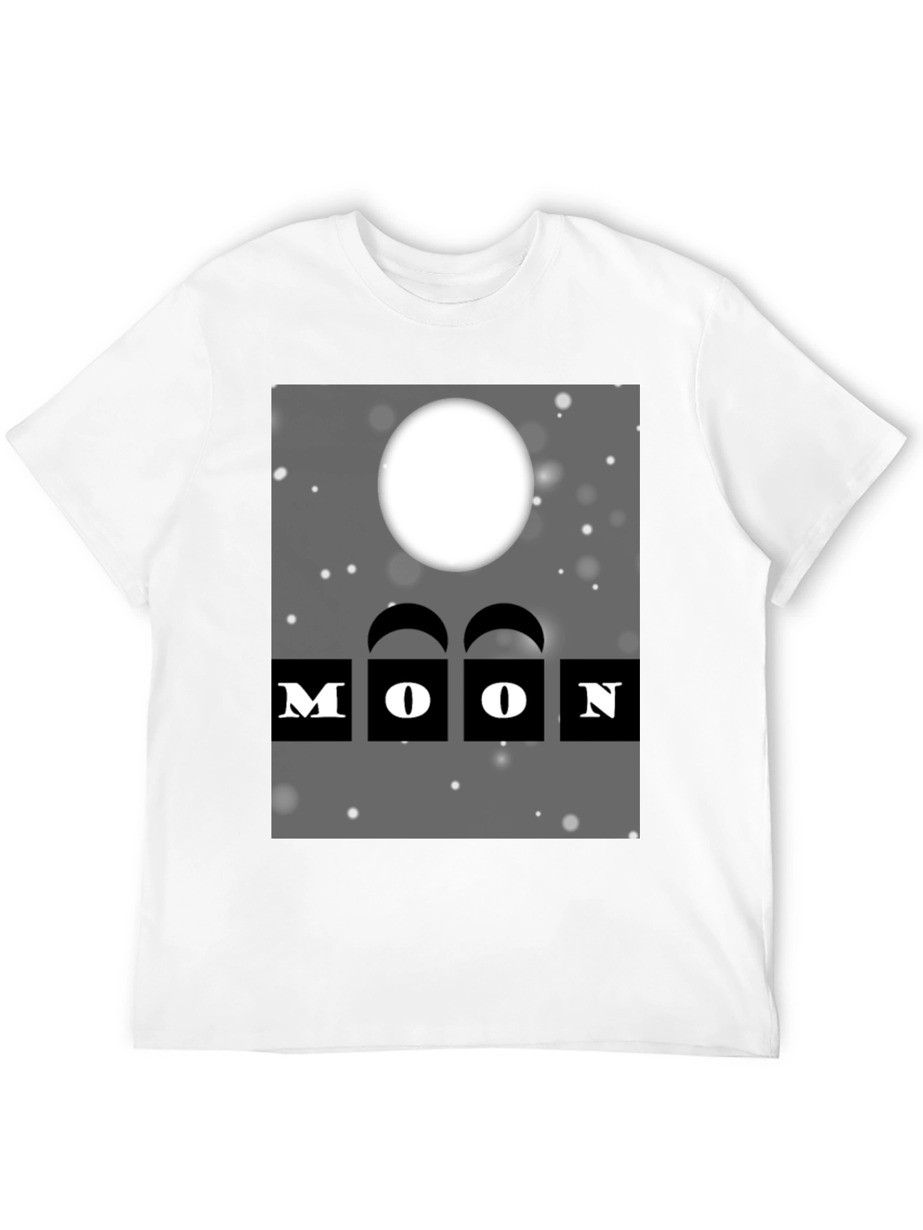 Black Moon Graphic Black T-Shirt view 12