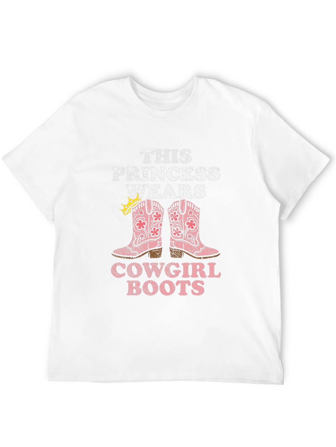 Princess Cowgirl Boots T-Shirt - 12