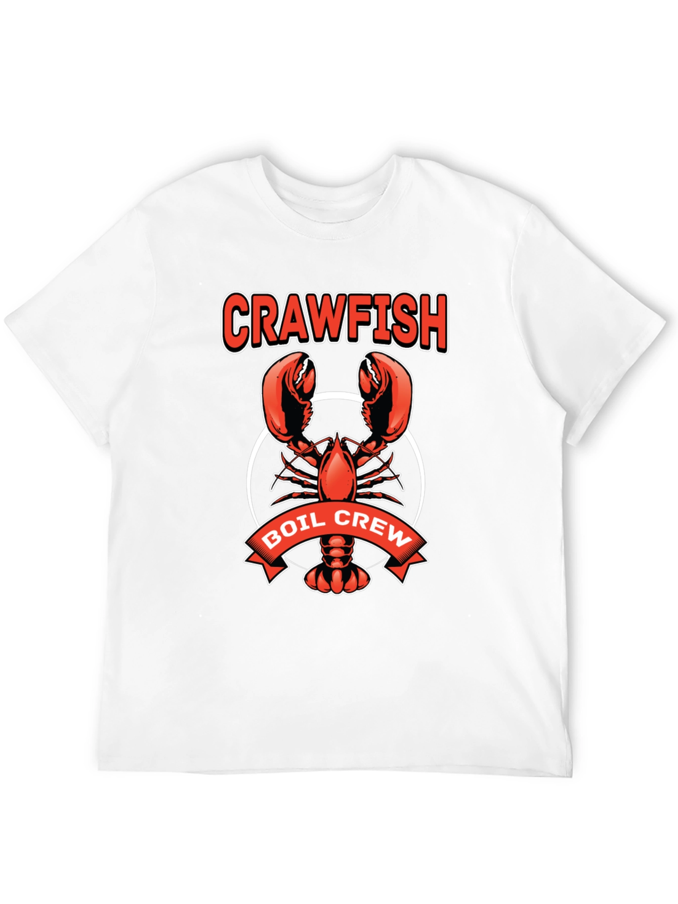 Black Crawfish Boil Crew Graphic T-Shirt - Black view 12