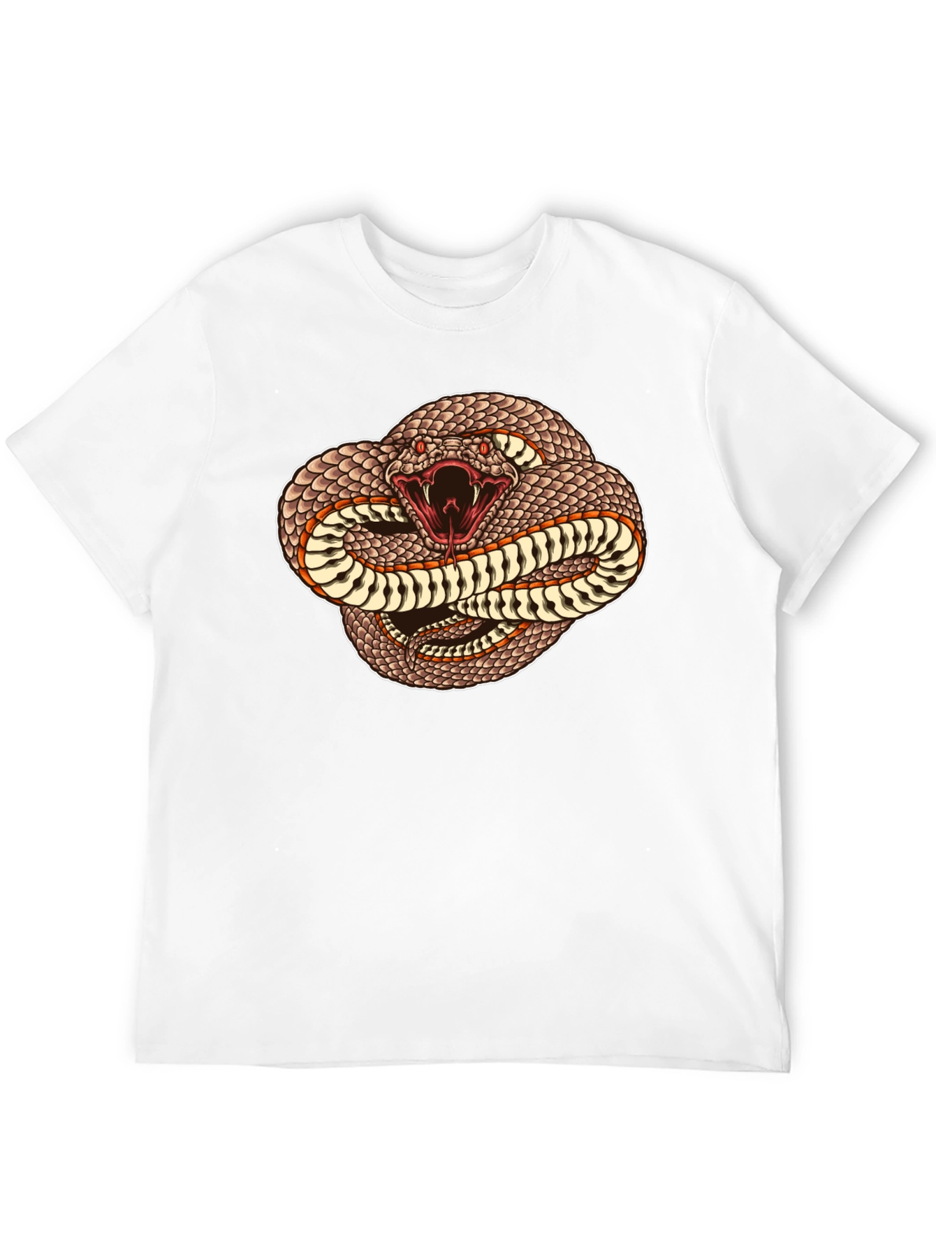 Black Snake Graphic T-Shirt - Black view 12