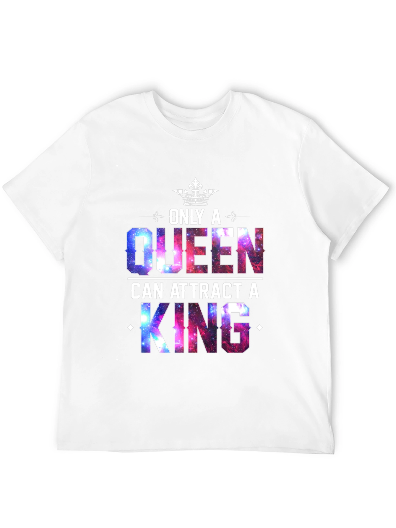 Black Queen & King Graphic T-Shirt view 12
