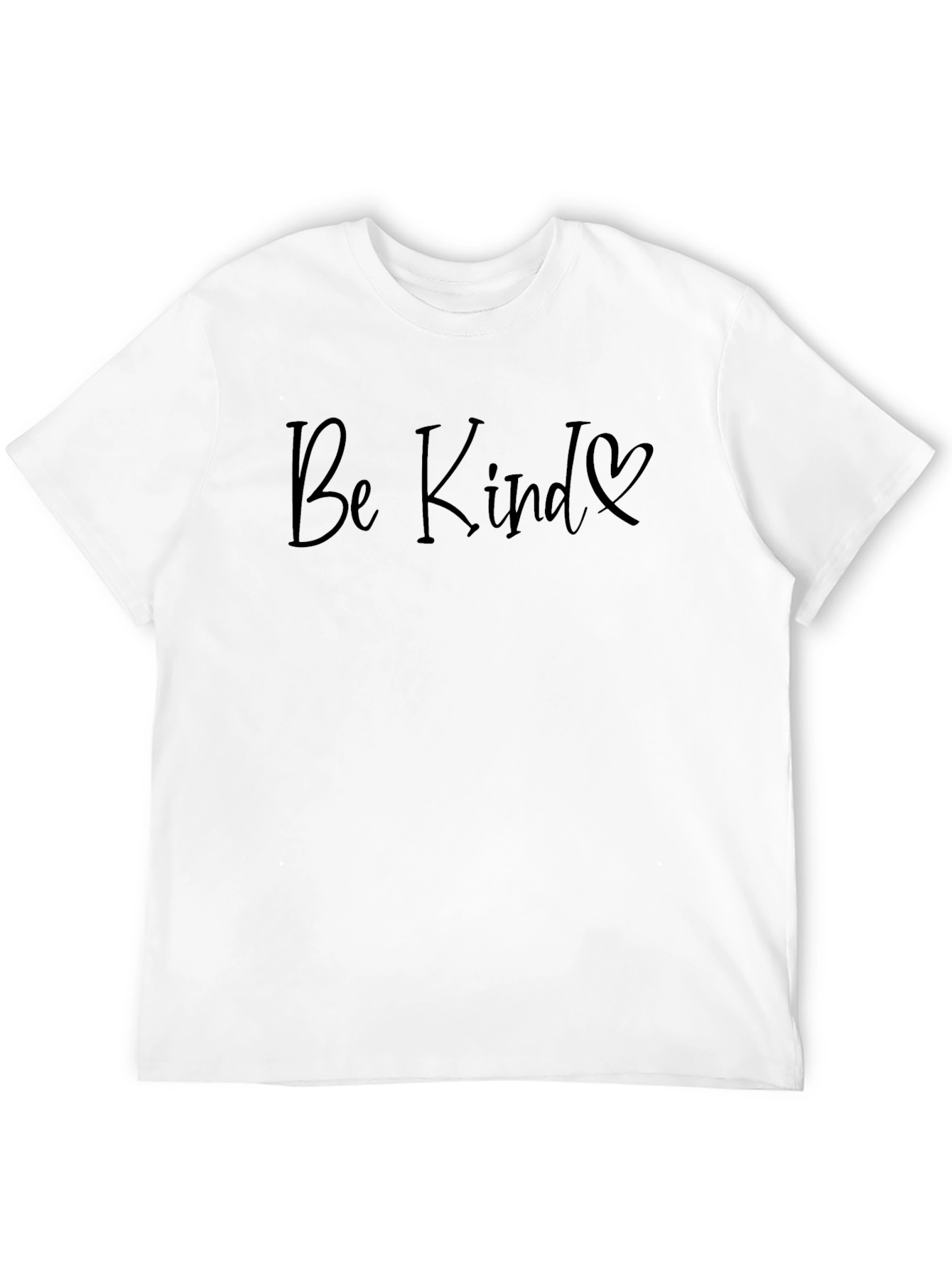 Black Be Kind Graphic Tee - Classic Comfort Fit view 12