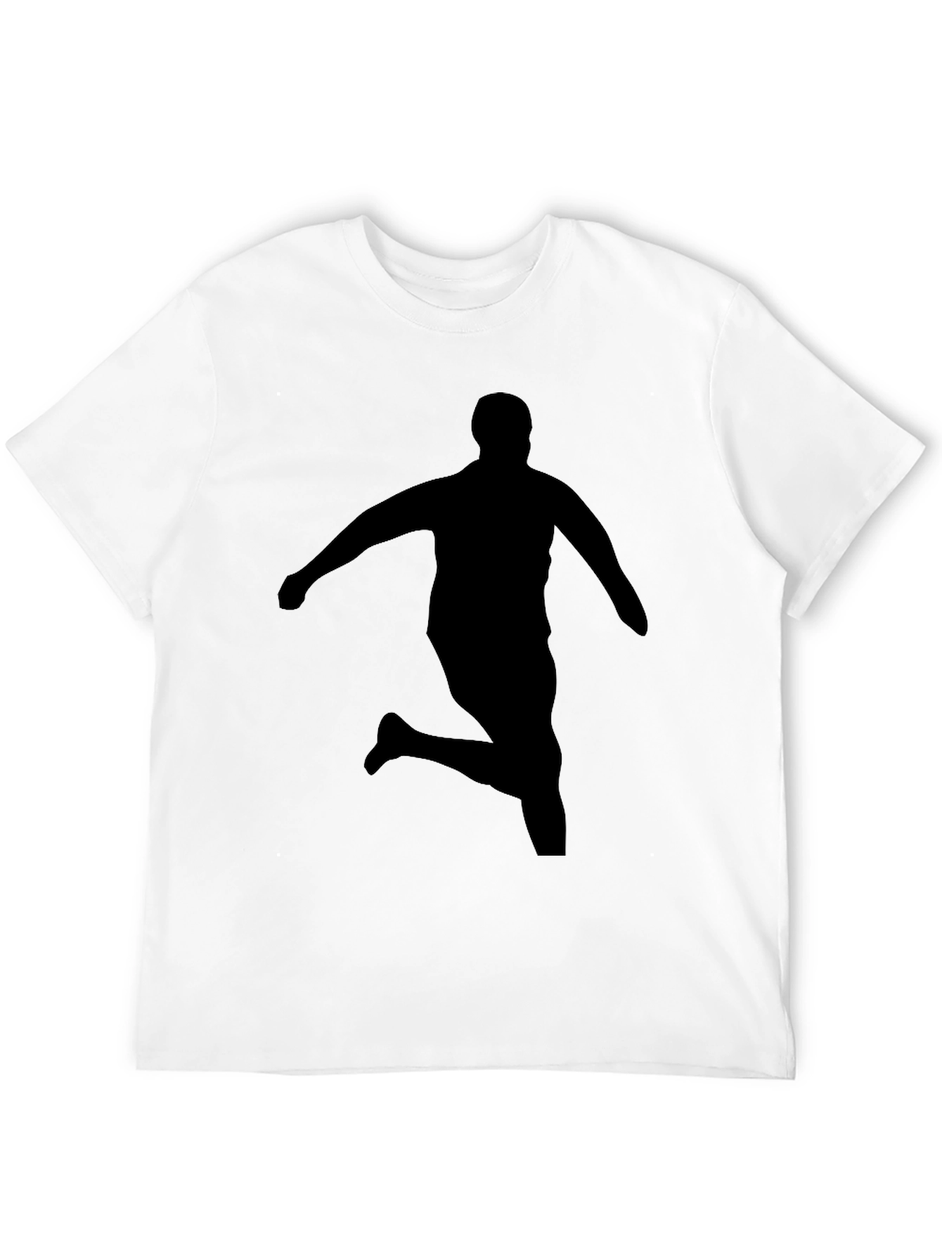 Black Silhouette Runner Black T-Shirt view 12