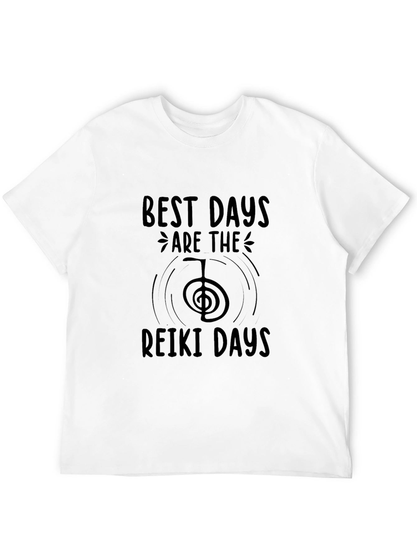 Best Reiki Days Black T-Shirt - 12