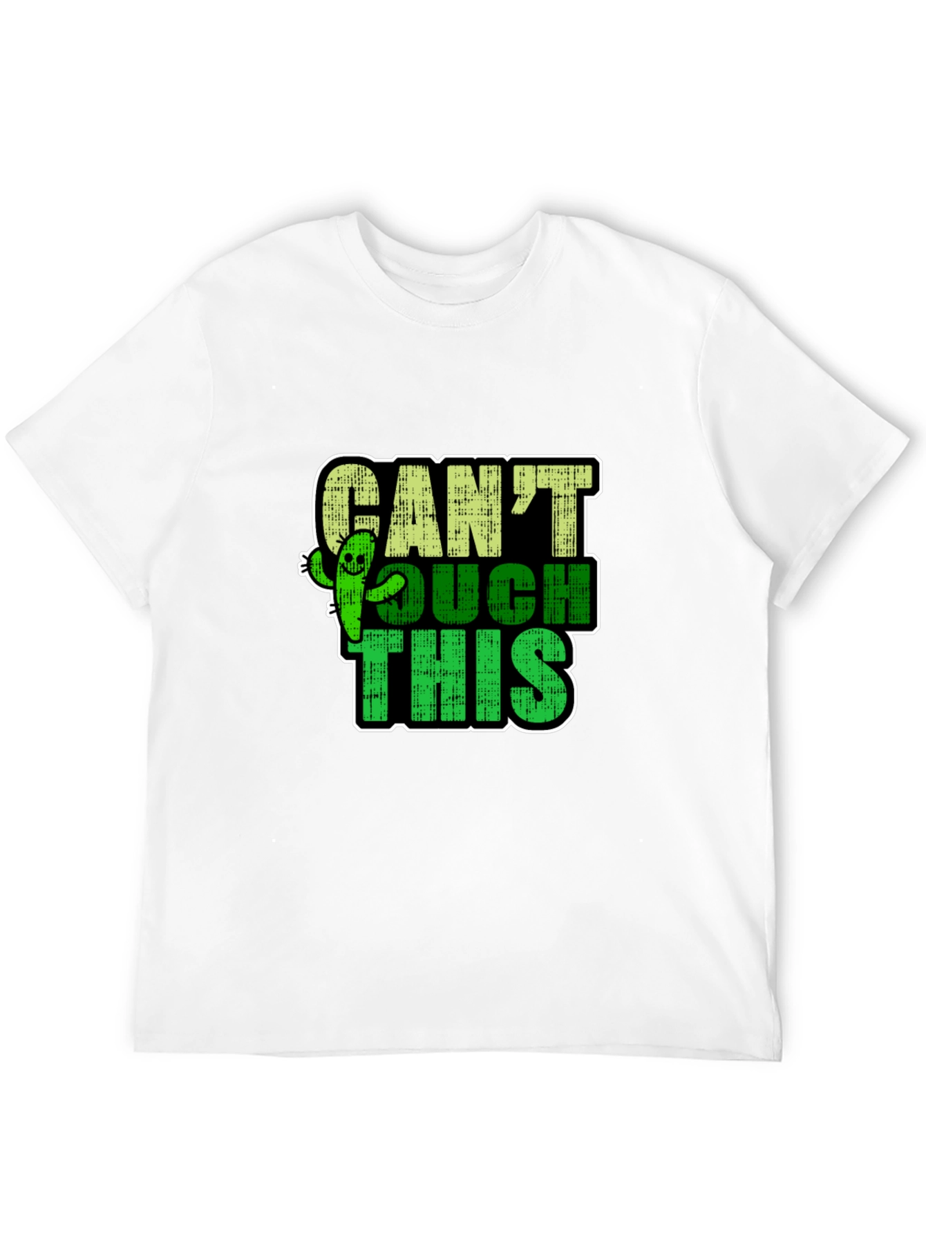 Black Can't Touch This Cactus Graphic T-Shirt view 12