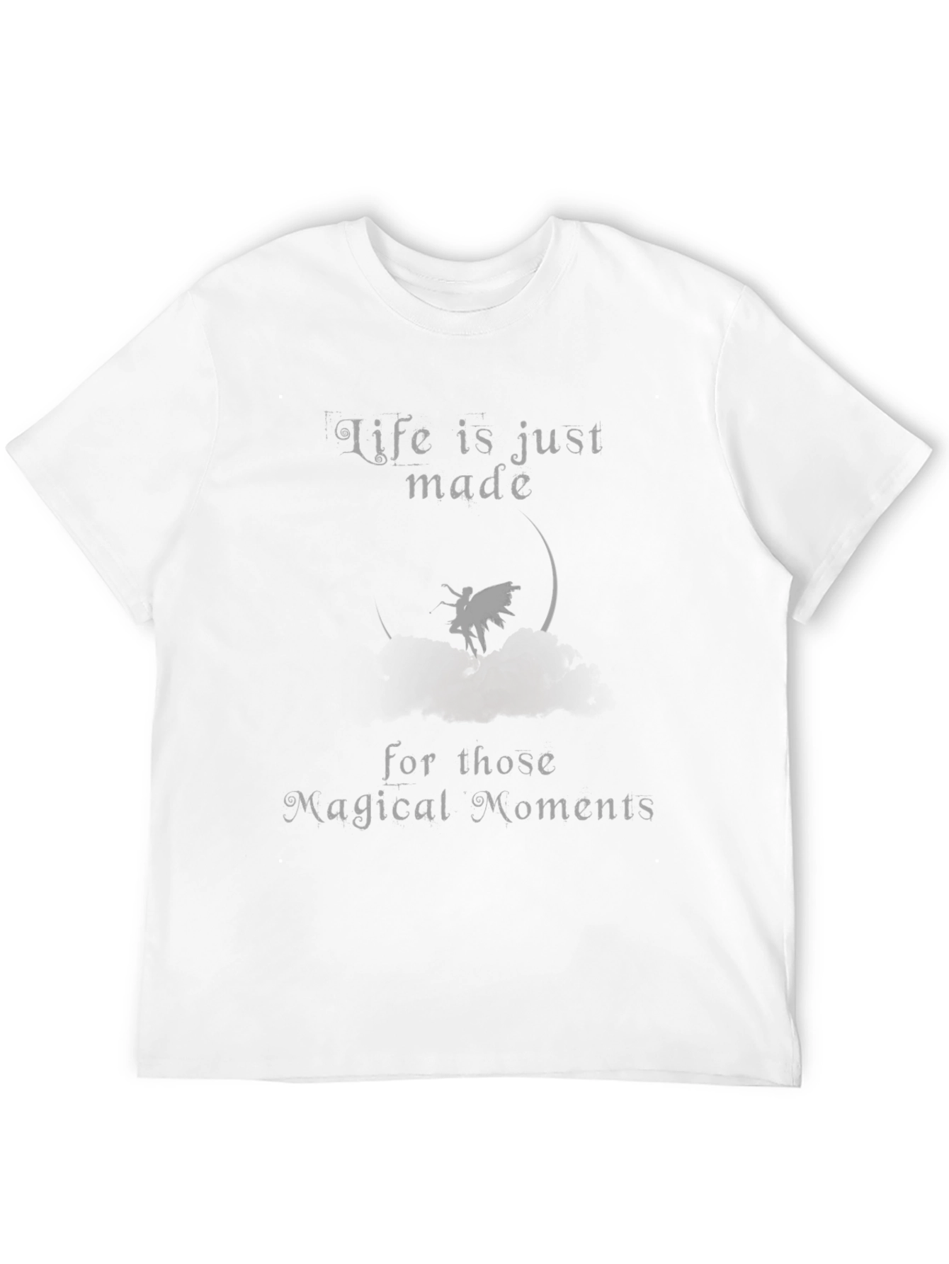 Black Magical Moments Graphic Tee - Soft Cotton T-Shirt view 12