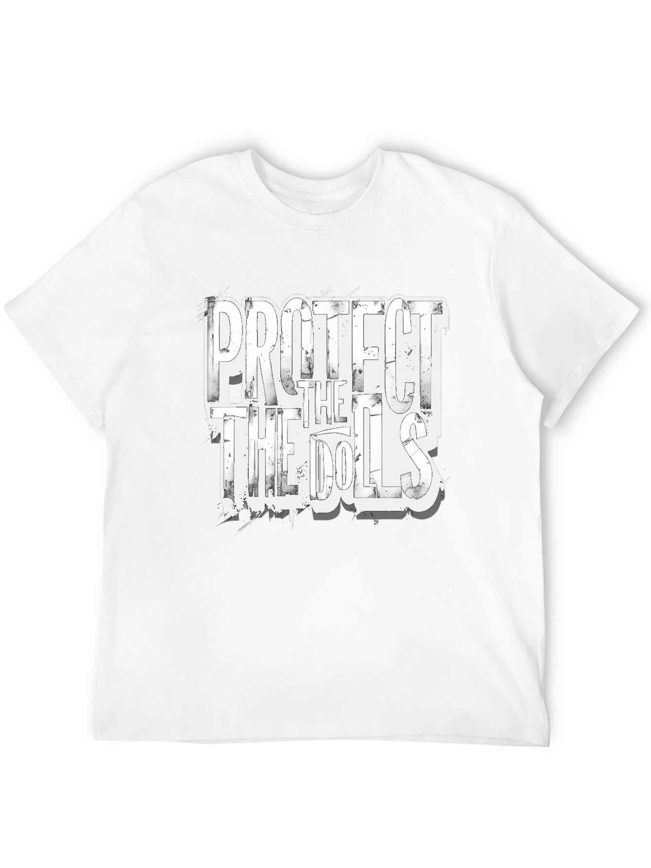 Black Protect the Dolls Graphic T-Shirt view 12