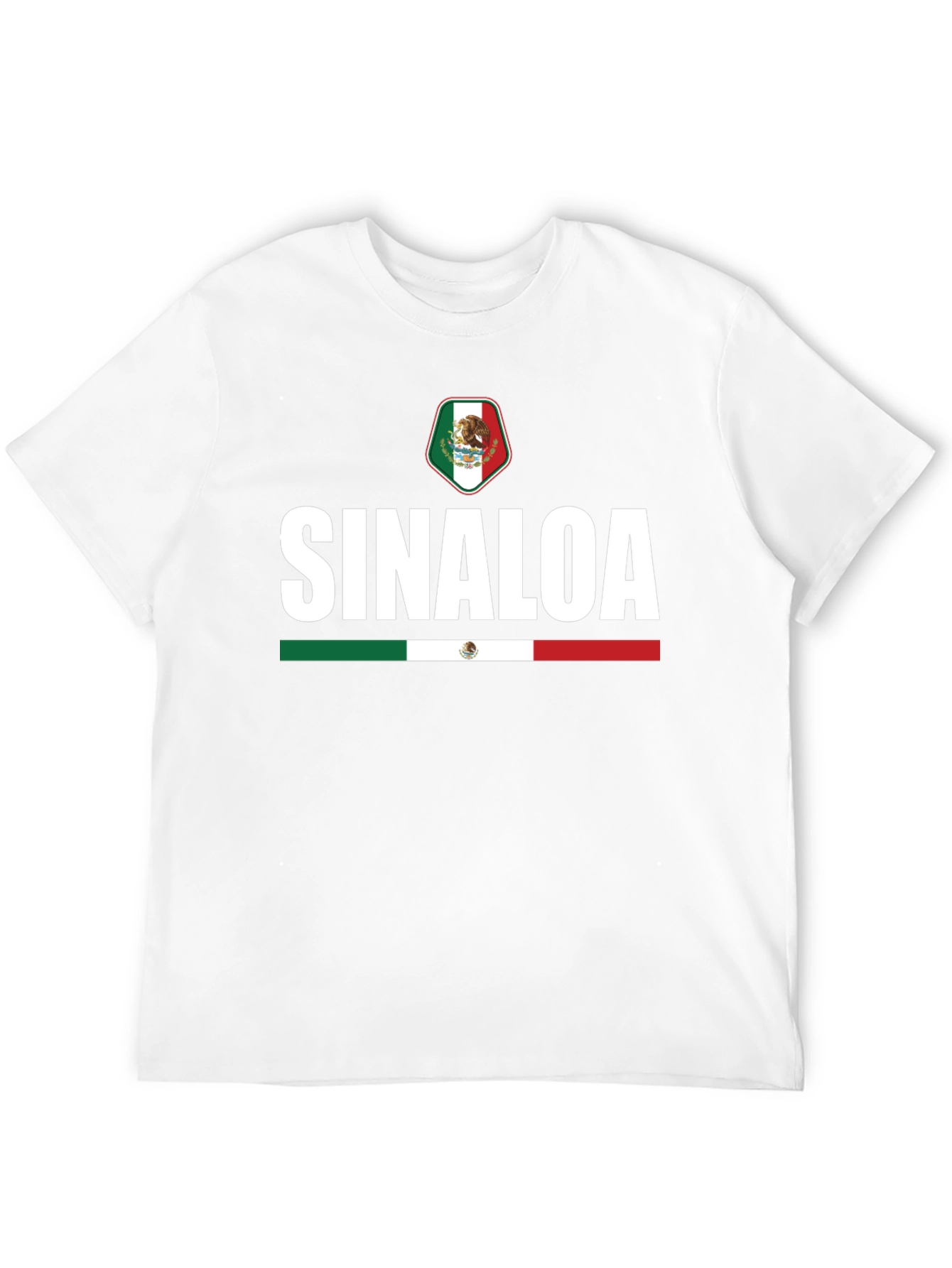 Sinaloa Mexico Flag T-Shirt - 12
