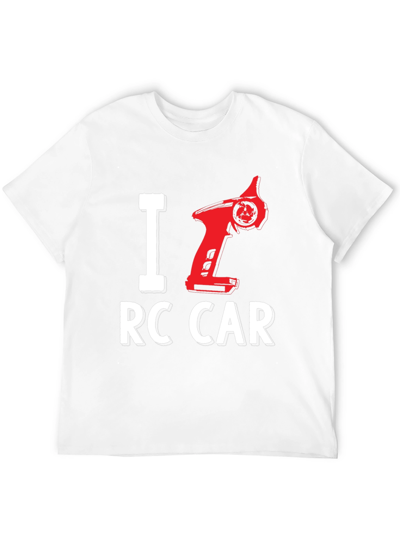 Black I Love RC Car Black T-Shirt view 12