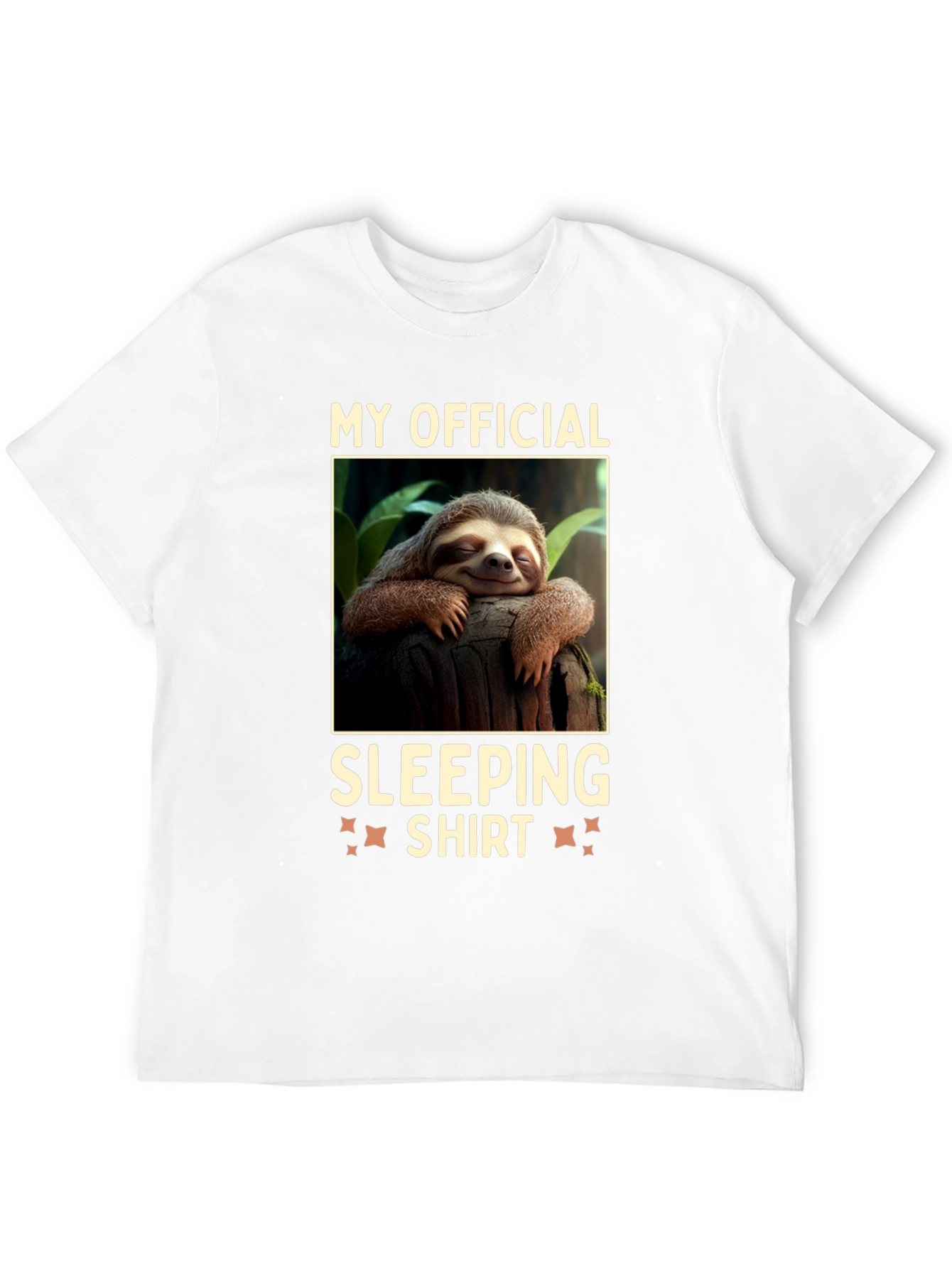 Black My Official Sleeping Shirt Sloth Tee view 12