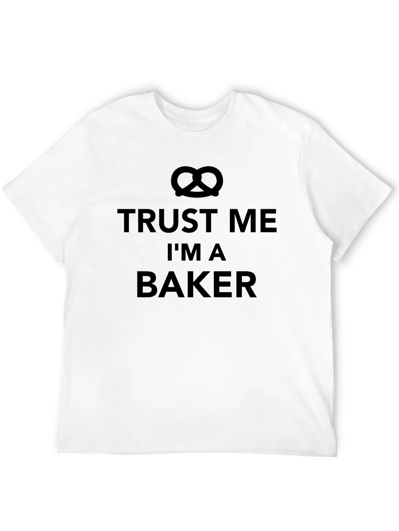 Black Trust Me I'm A Baker T-Shirt - Black view 12