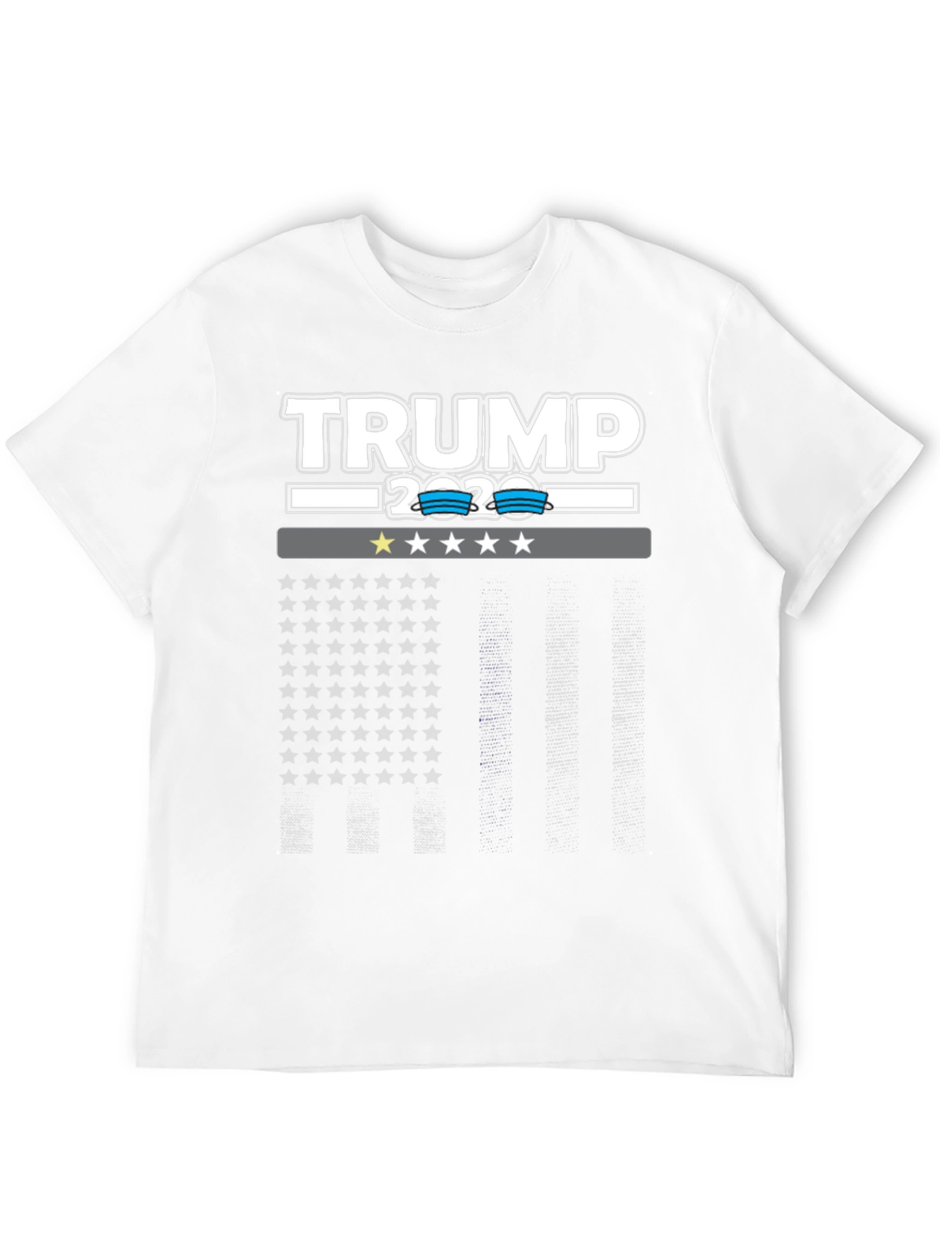 Black Trump 2020 Graphic Print Tee view 12