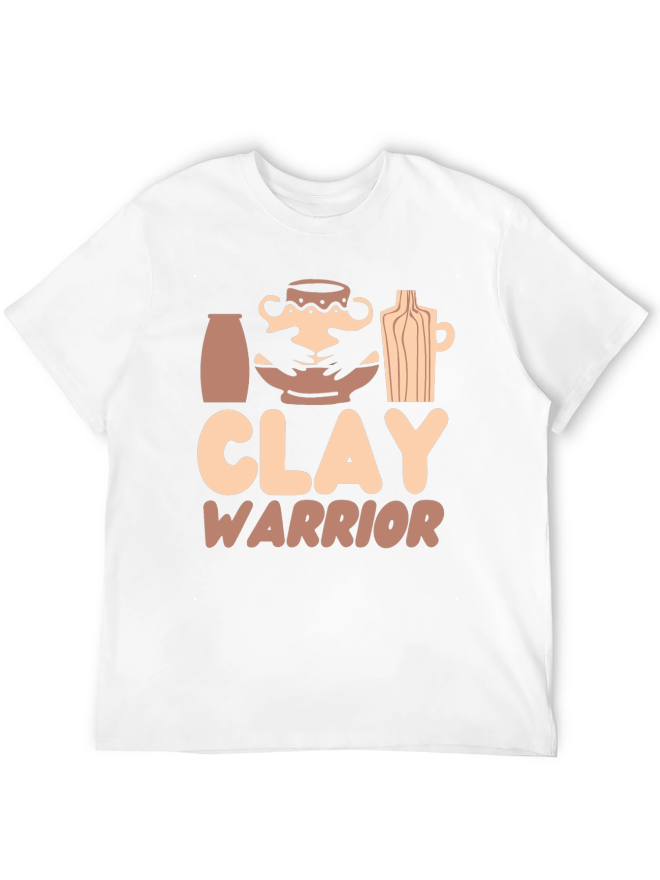 Black Clay Warrior Graphic T-Shirt - Pottery Lover Gift view 12