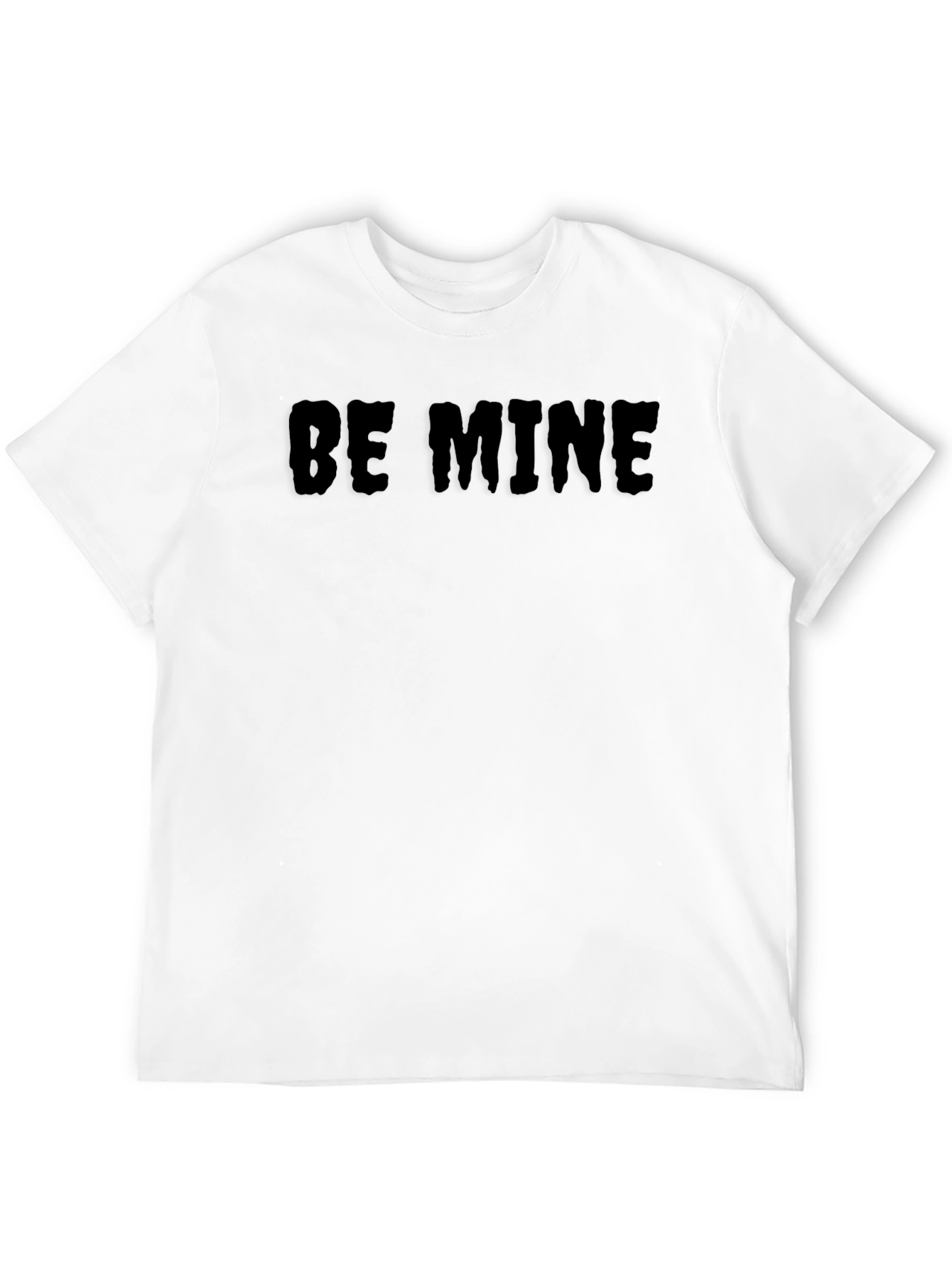 Black Be Mine Graphic T-Shirt - Classic Black Tee view 12