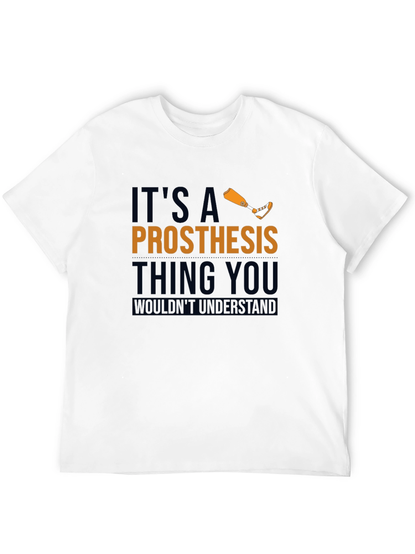 Black Prosthesis Thing T-Shirt - Unique Design, Comfortable Fit view 12