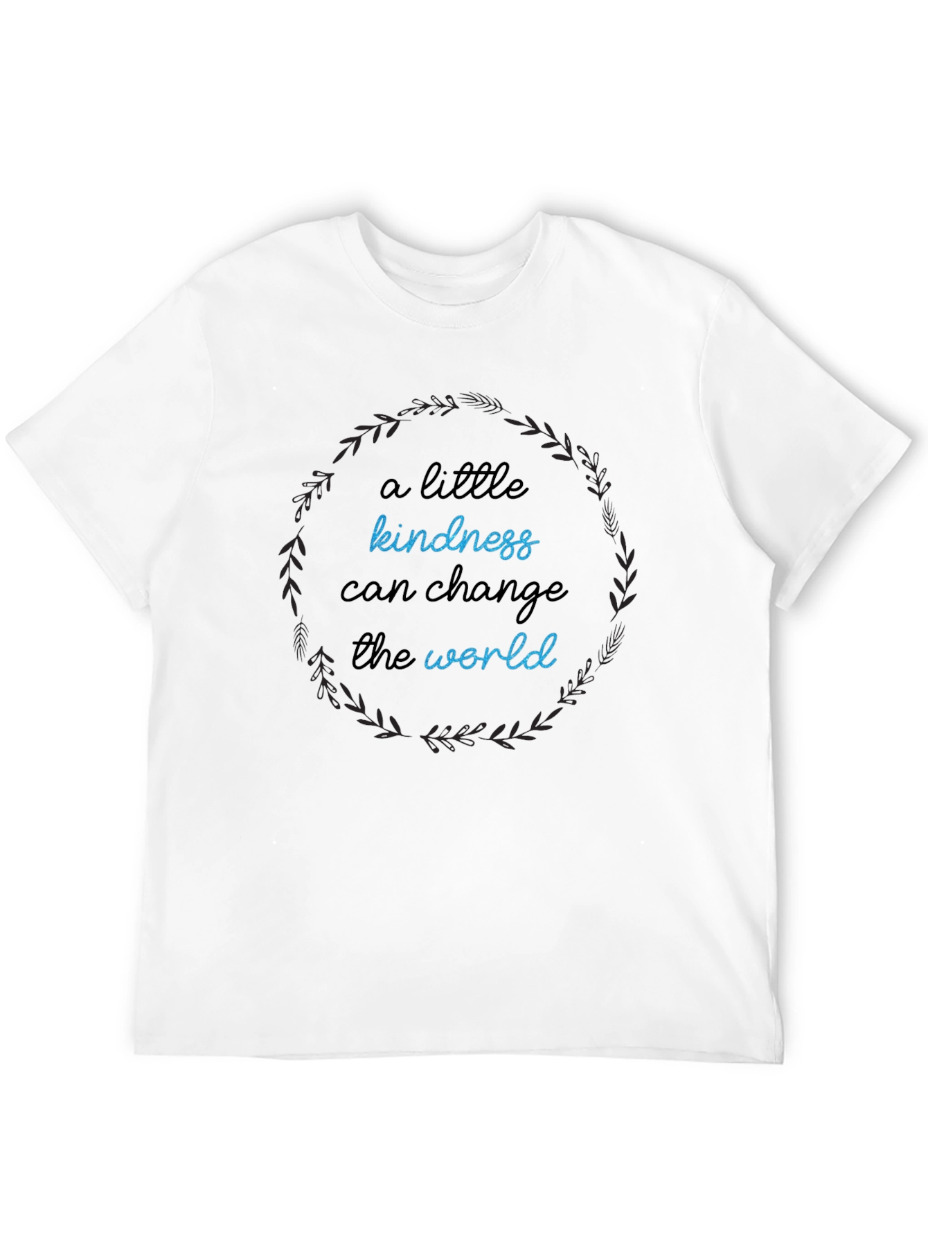 Black Kindness Change the World Graphic Tee view 12