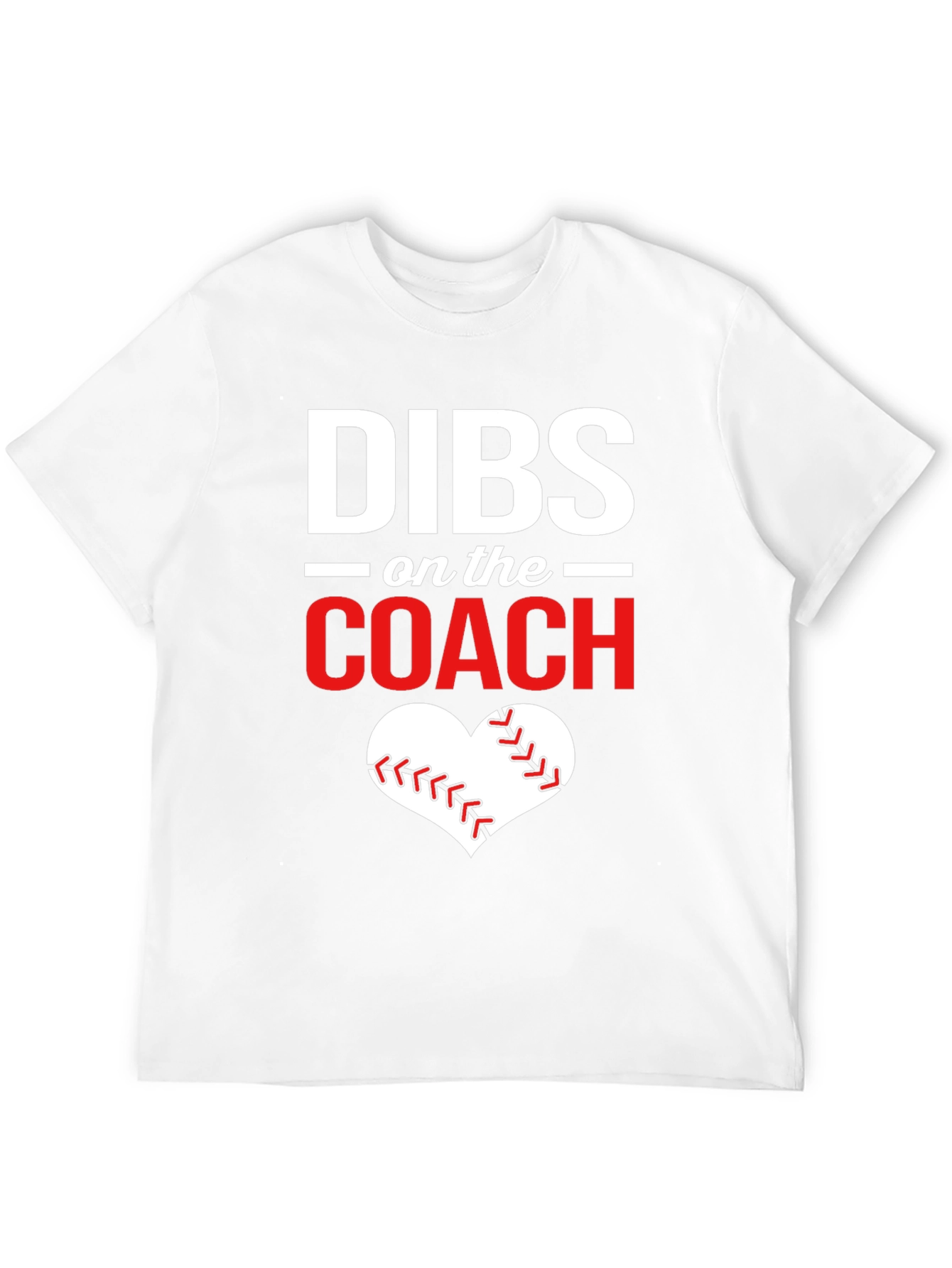 Black Dibs on the Coach Baseball Heart Graphic Tee view 12