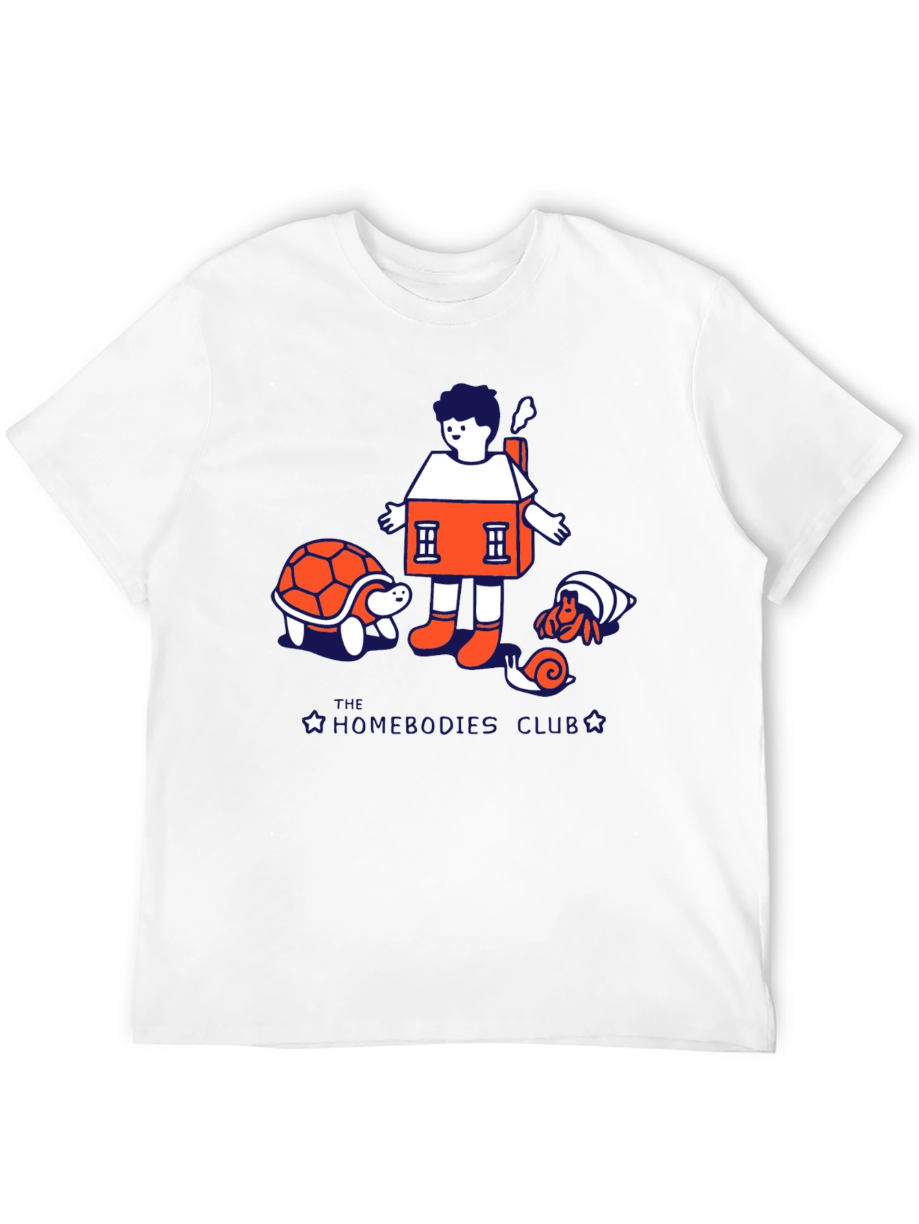 Black Homebodies Club Graphic Tee view 12