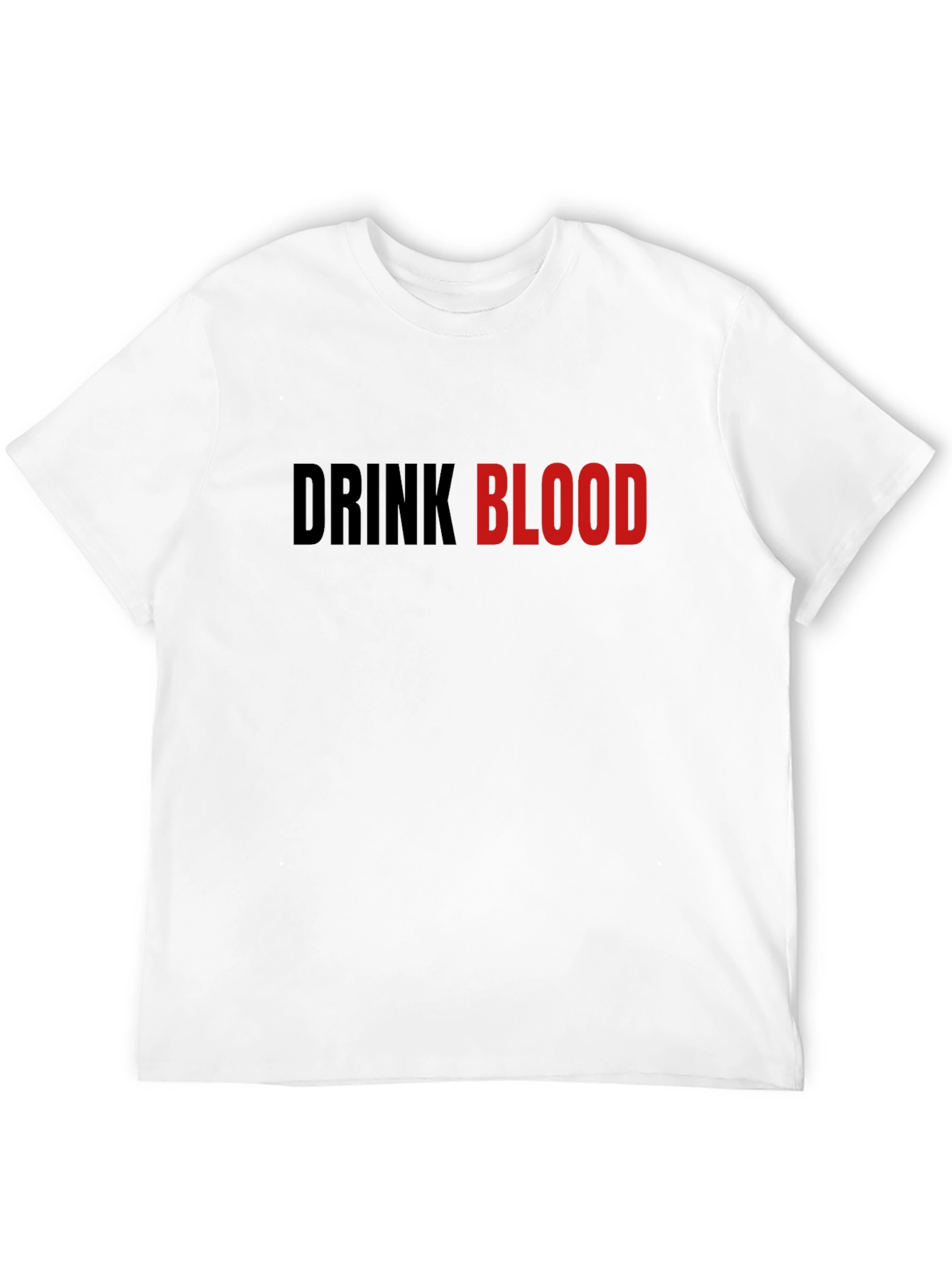 Black Drink Blood Graphic Tee - Edgy Vampire Style view 12