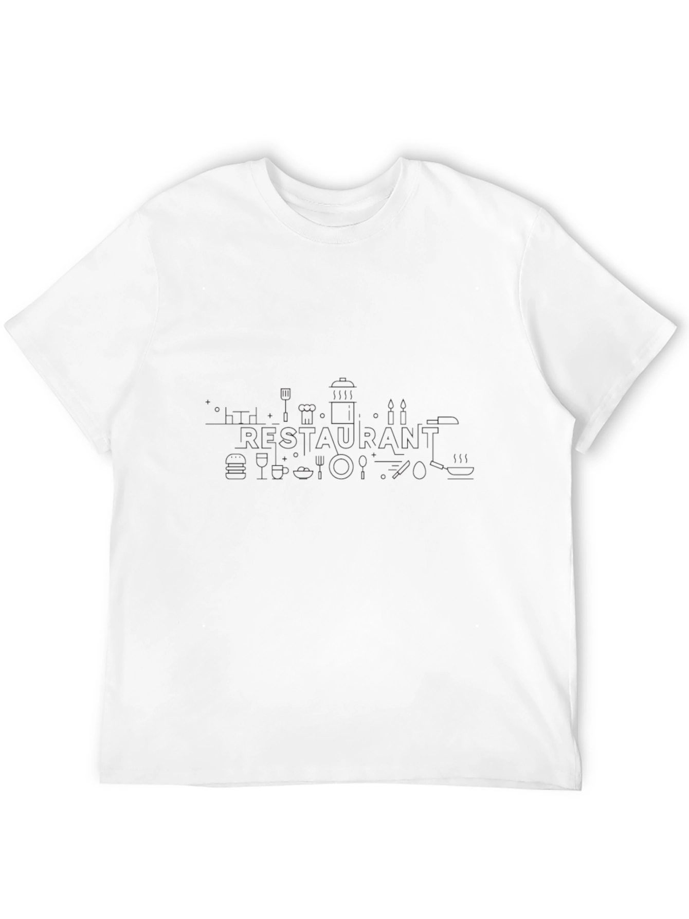 Black Classic Black Crew Neck T-Shirt view 12