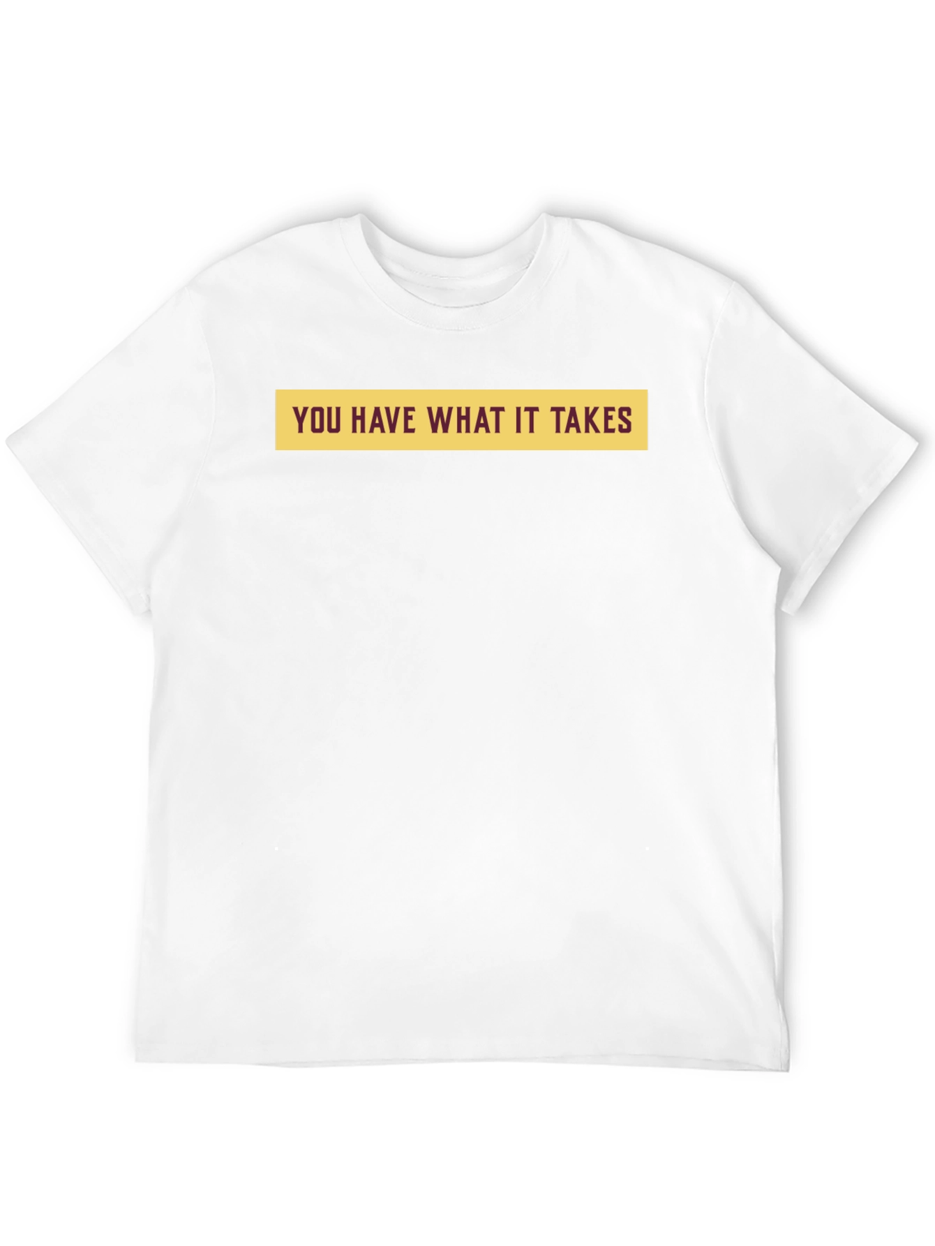 Black Motivational 'You Have What It Takes' Black T-Shirt view 12