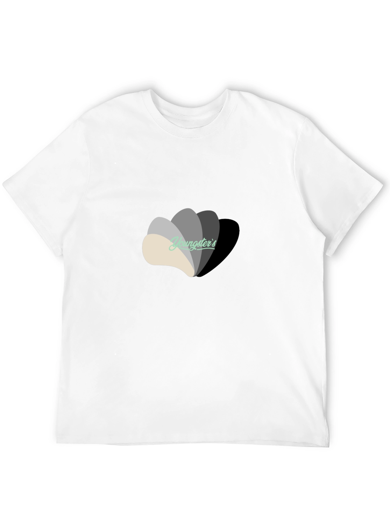 Black Youngster's Graphic Tee - Black Cotton view 12