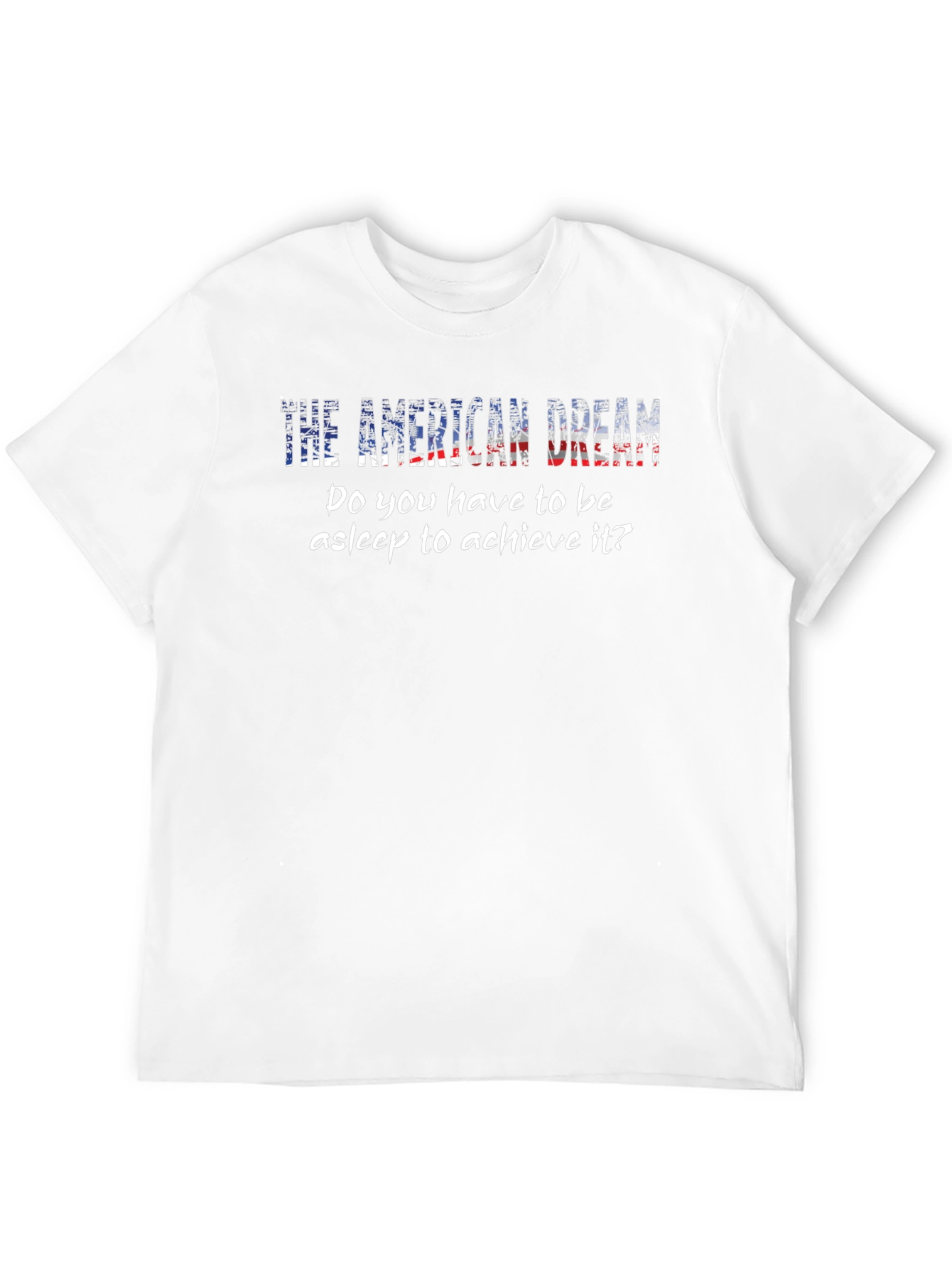 Black American Dream T-Shirt - Patriotic Novelty Tee view 12