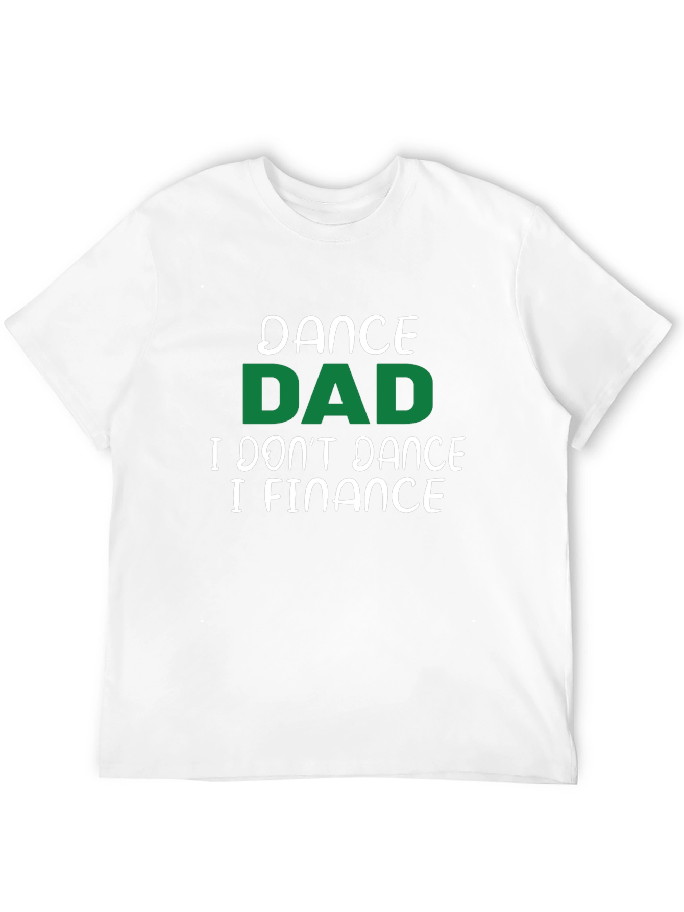 Black Dance Dad Finance T-Shirt view 12