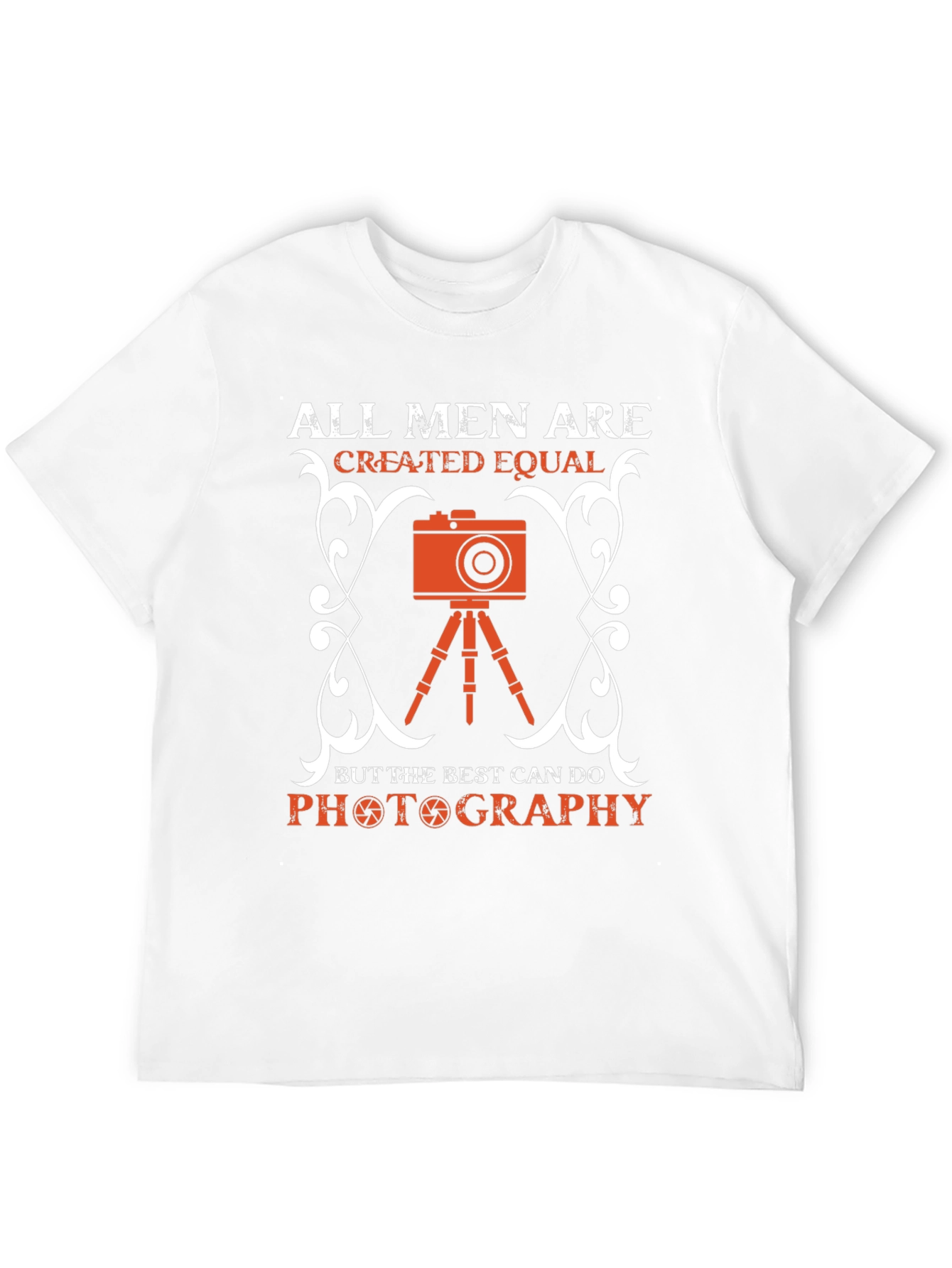 Black Photography Lover T-Shirt - All Men Created Equal view 12
