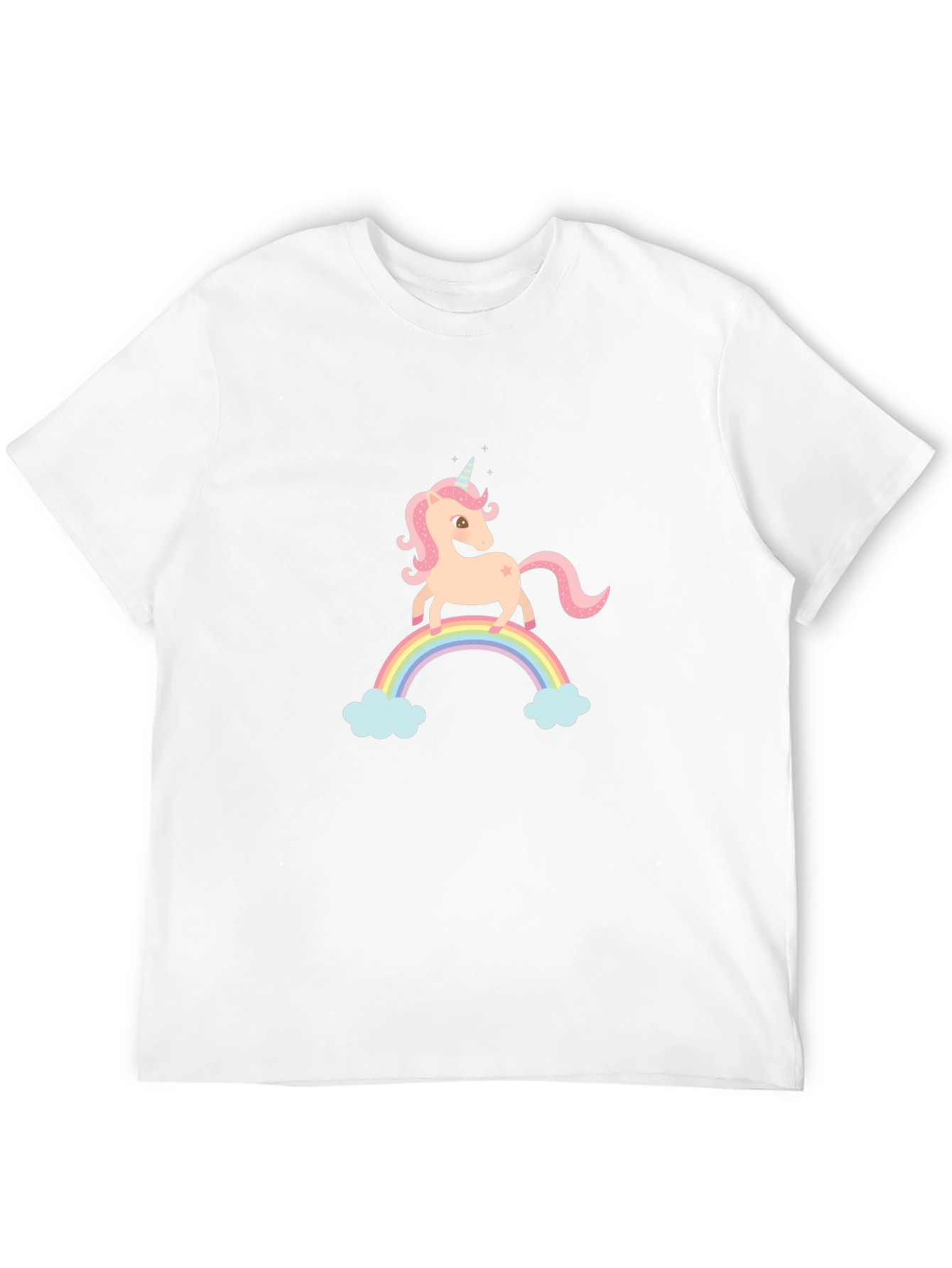 Black Unicorn Rainbow T-Shirt - Magical Graphic Tee view 12