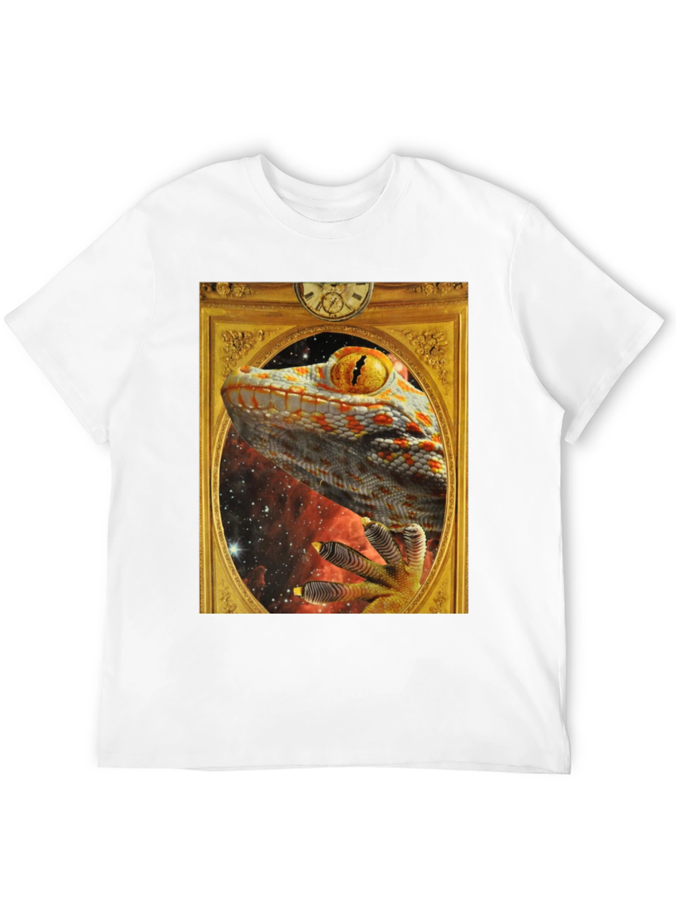 Black Lizard in Frame Graphic Tee view 12