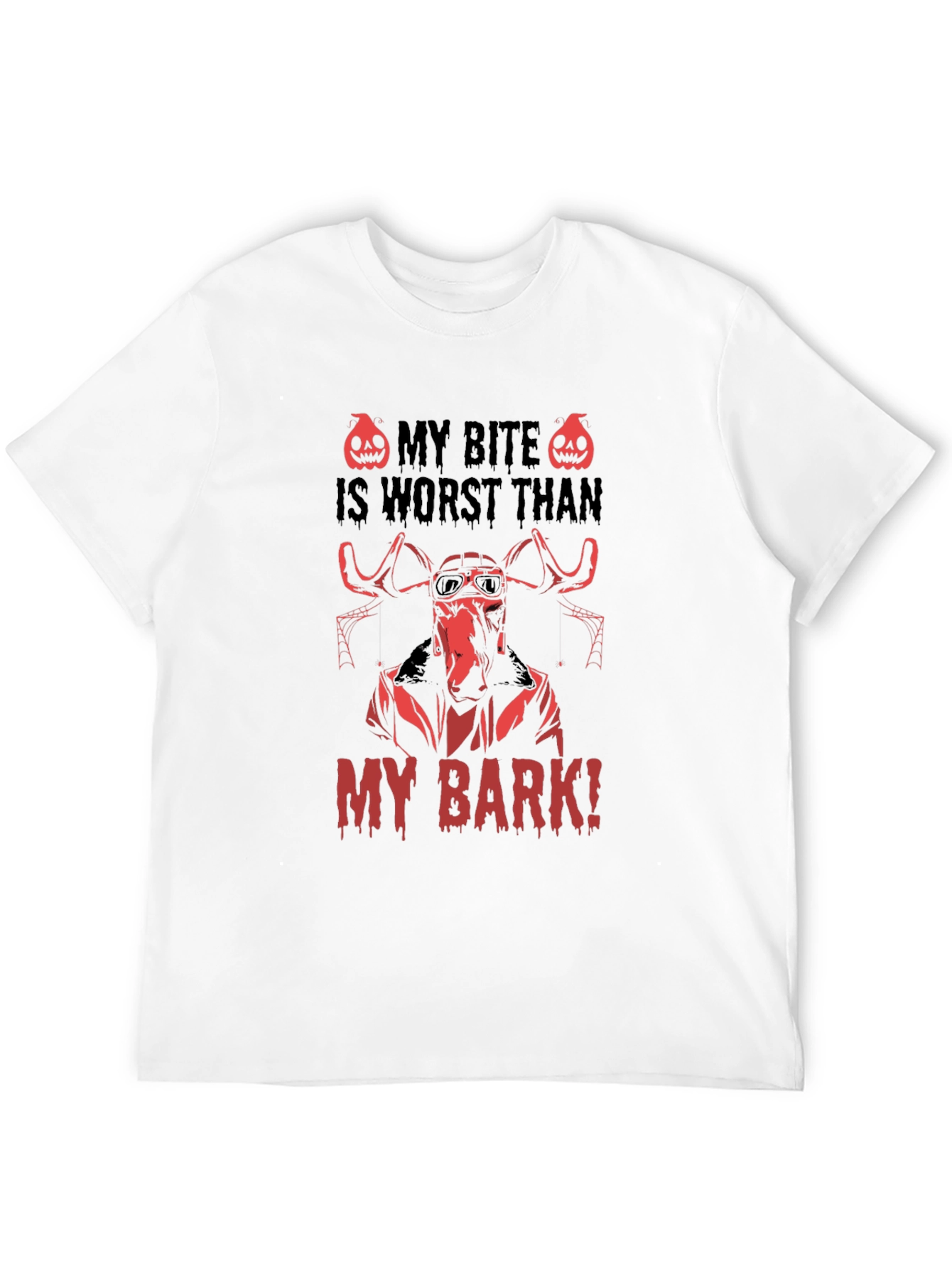 Black My Bite Is Worst Than My Bark T-Shirt view 12