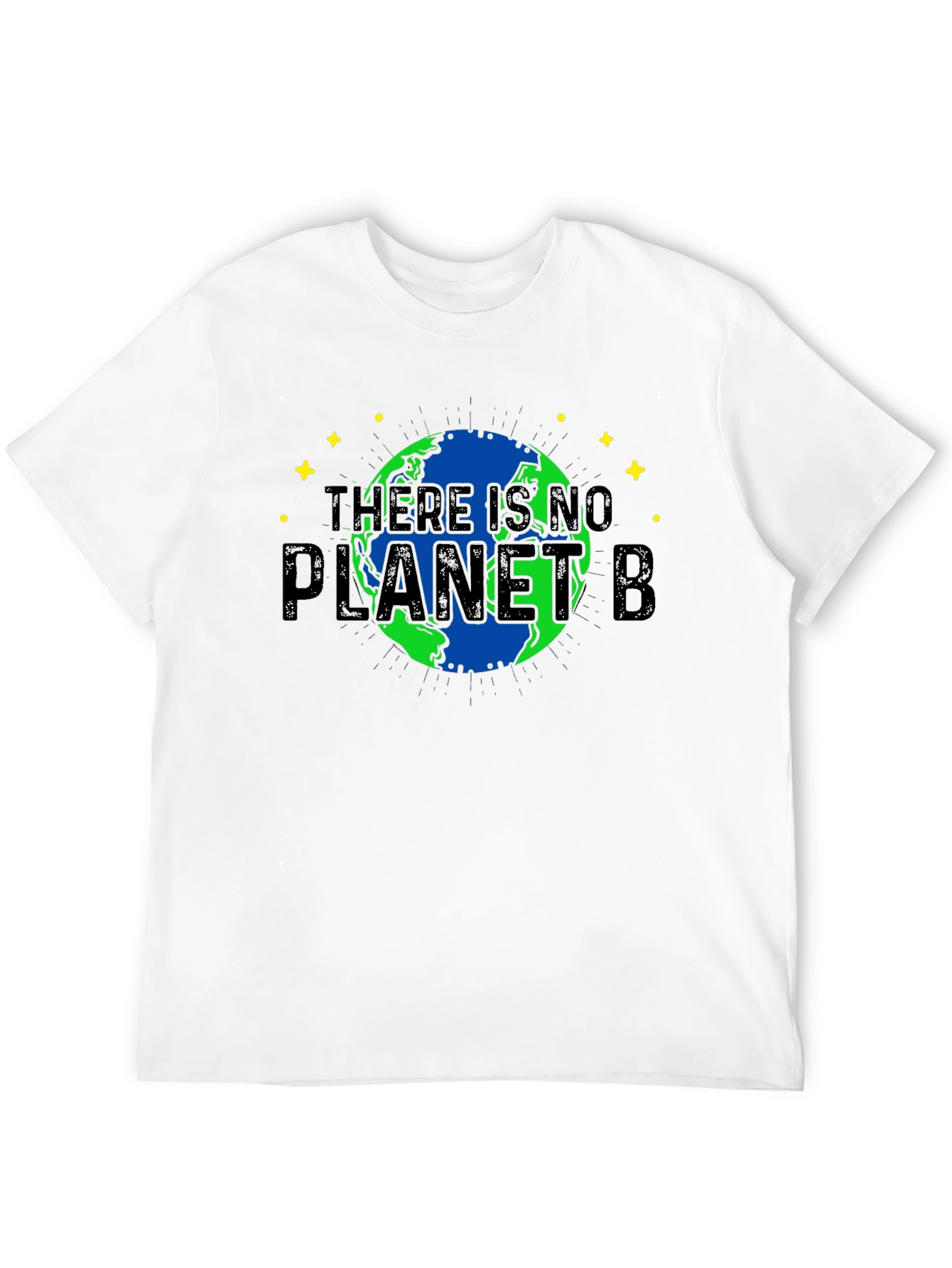 Black There Is No Planet B T-Shirt view 12