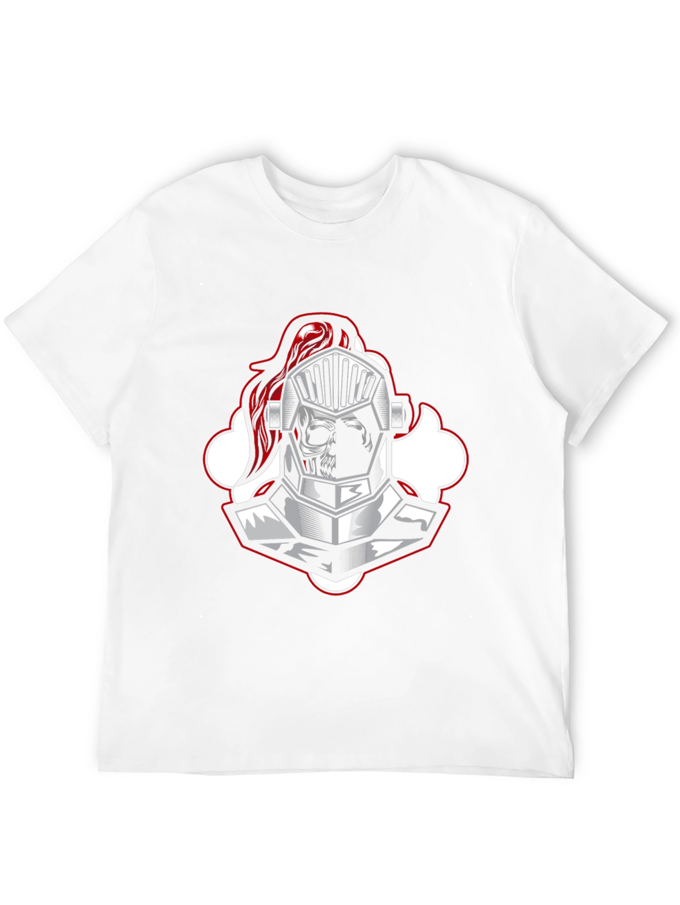 Black Knight Skull Graphic Tee - Black view 12